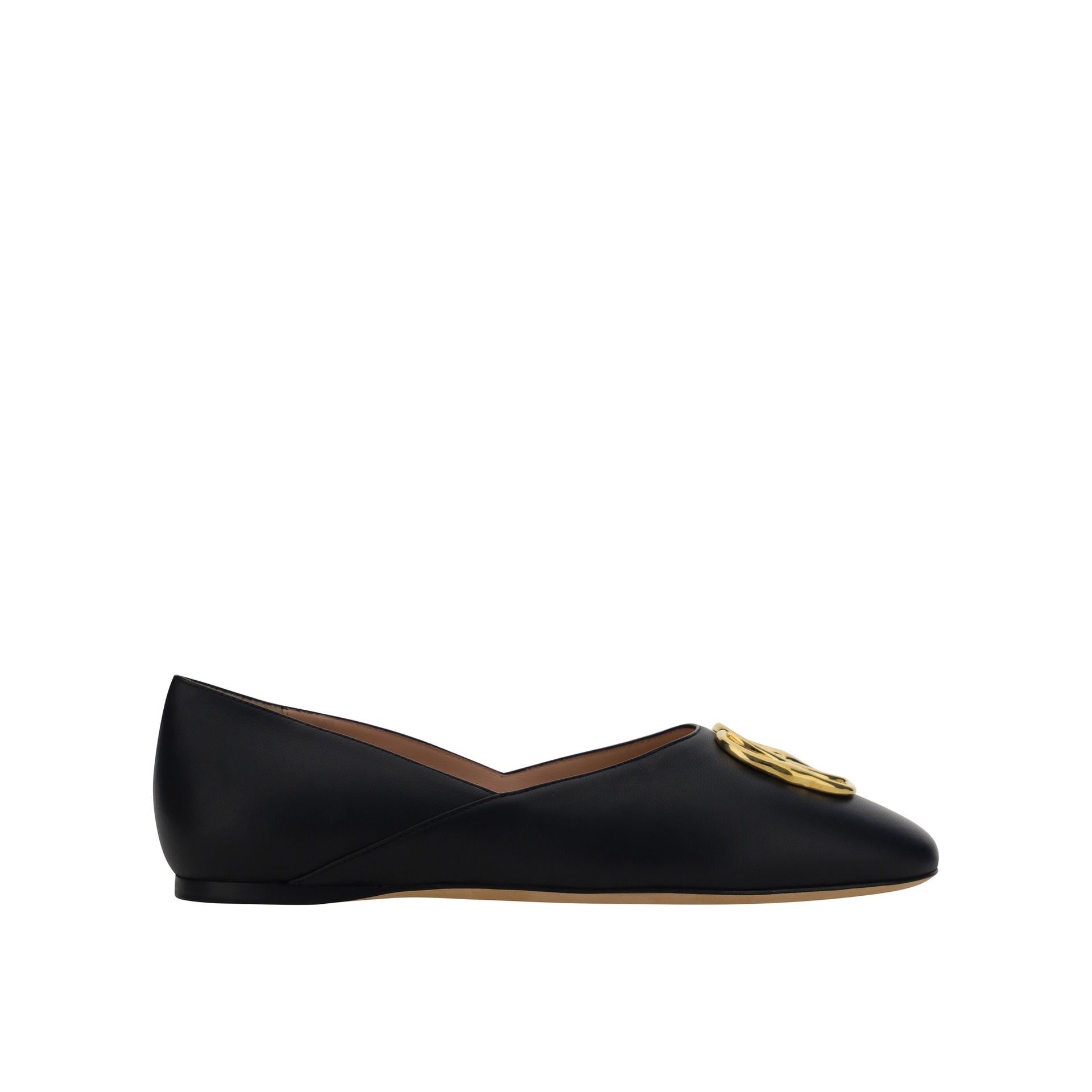 BALLY Luxurious Leather Ballerina Flats
