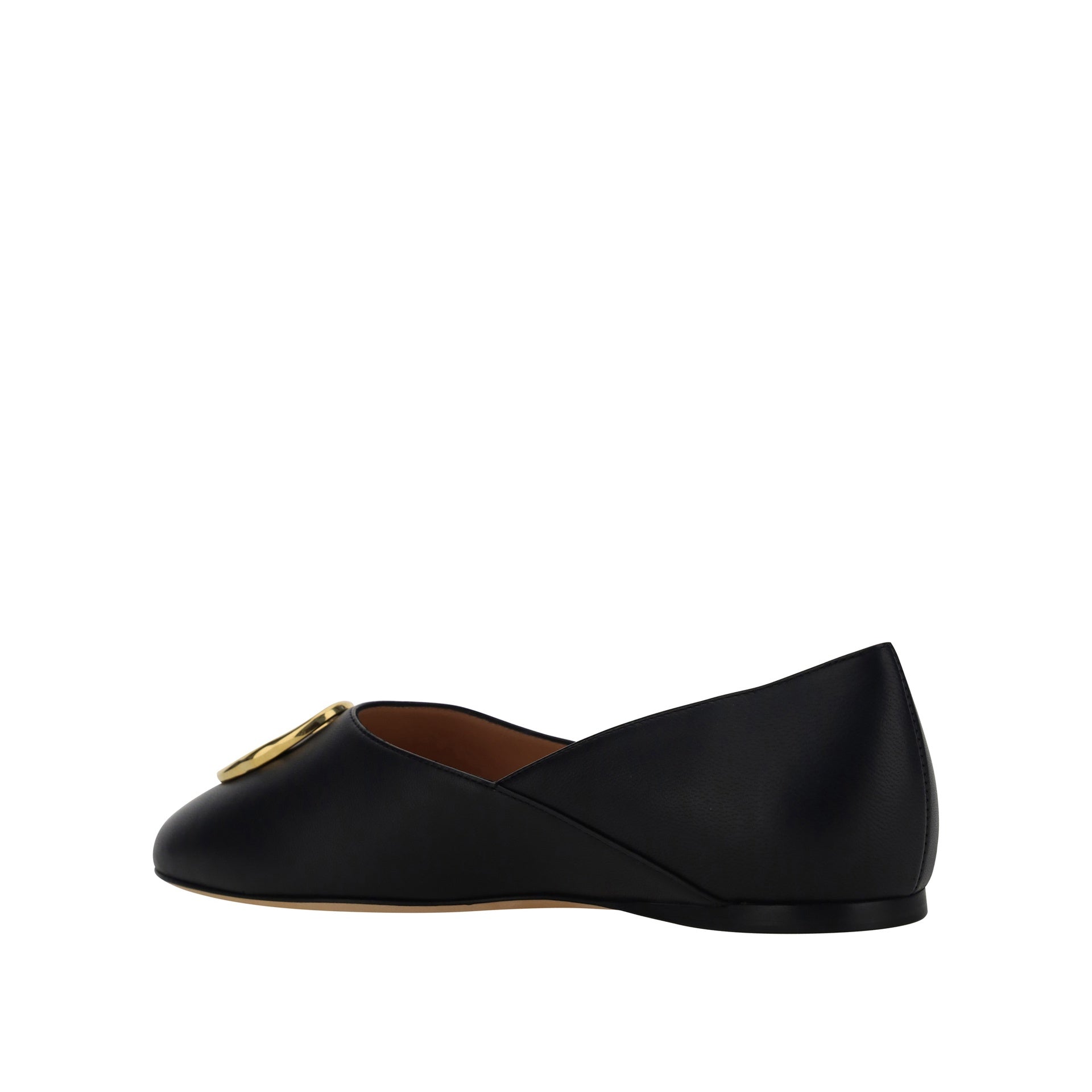 BALLY Luxurious Leather Ballerina Flats