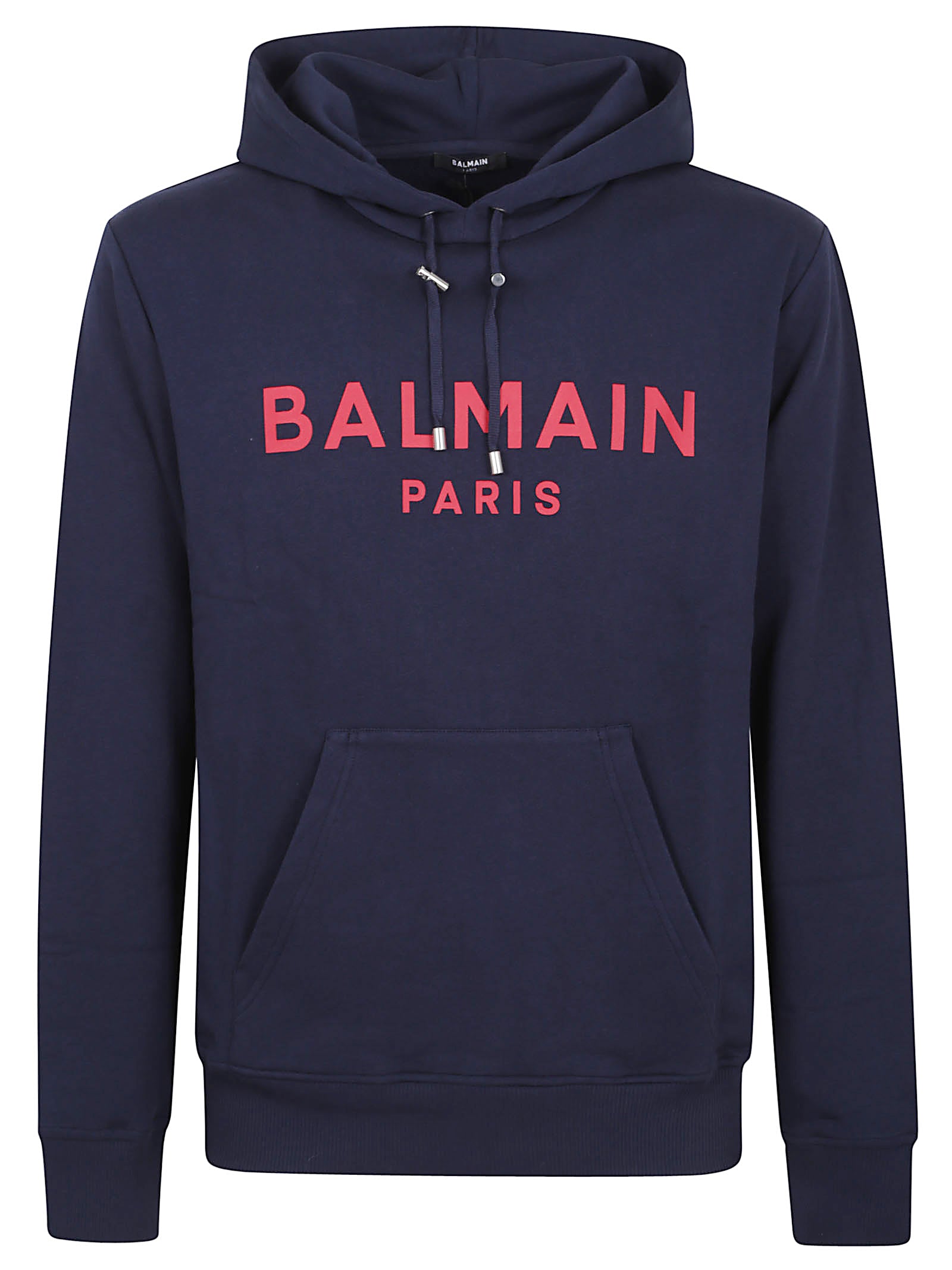 BALMAIN Classic Drawstring Hooded Sweatshirt for Men