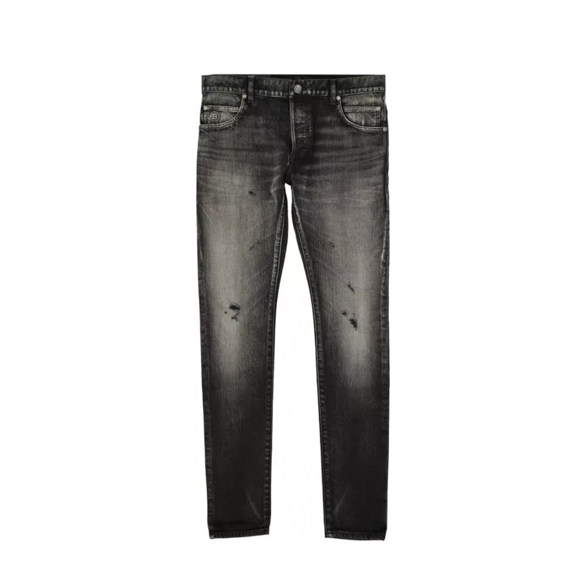 BALMAIN Distressed Jeans