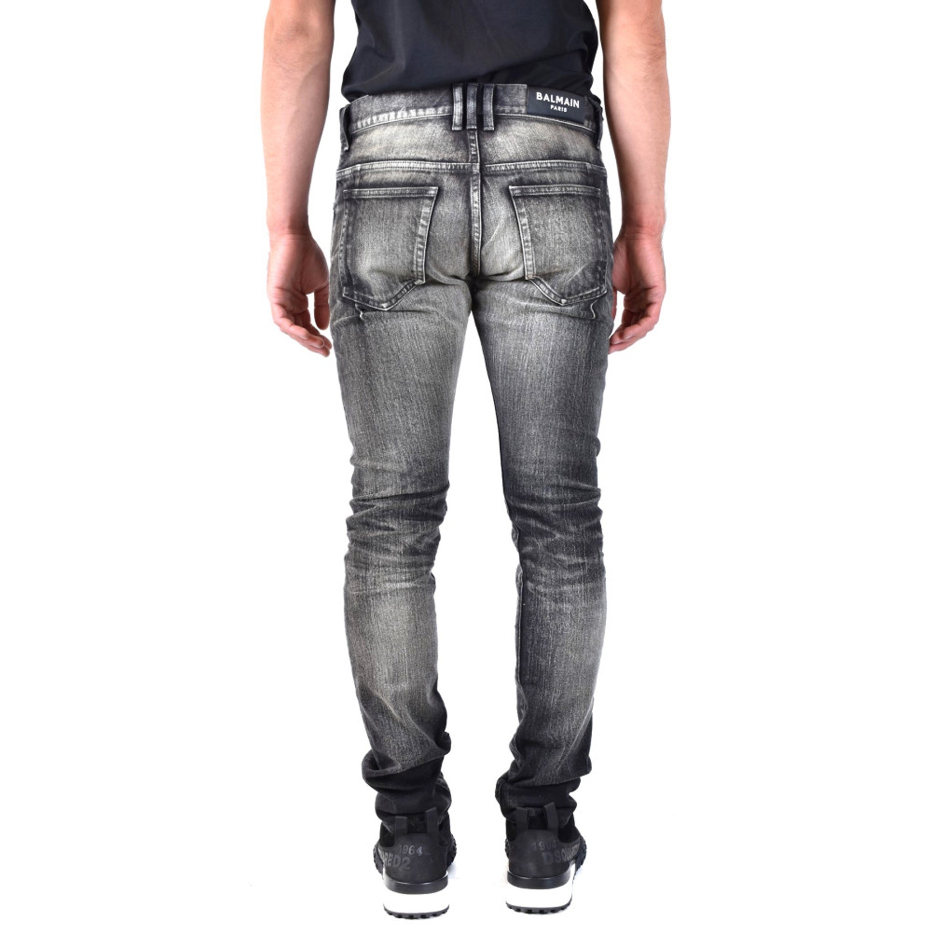 BALMAIN Distressed Jeans