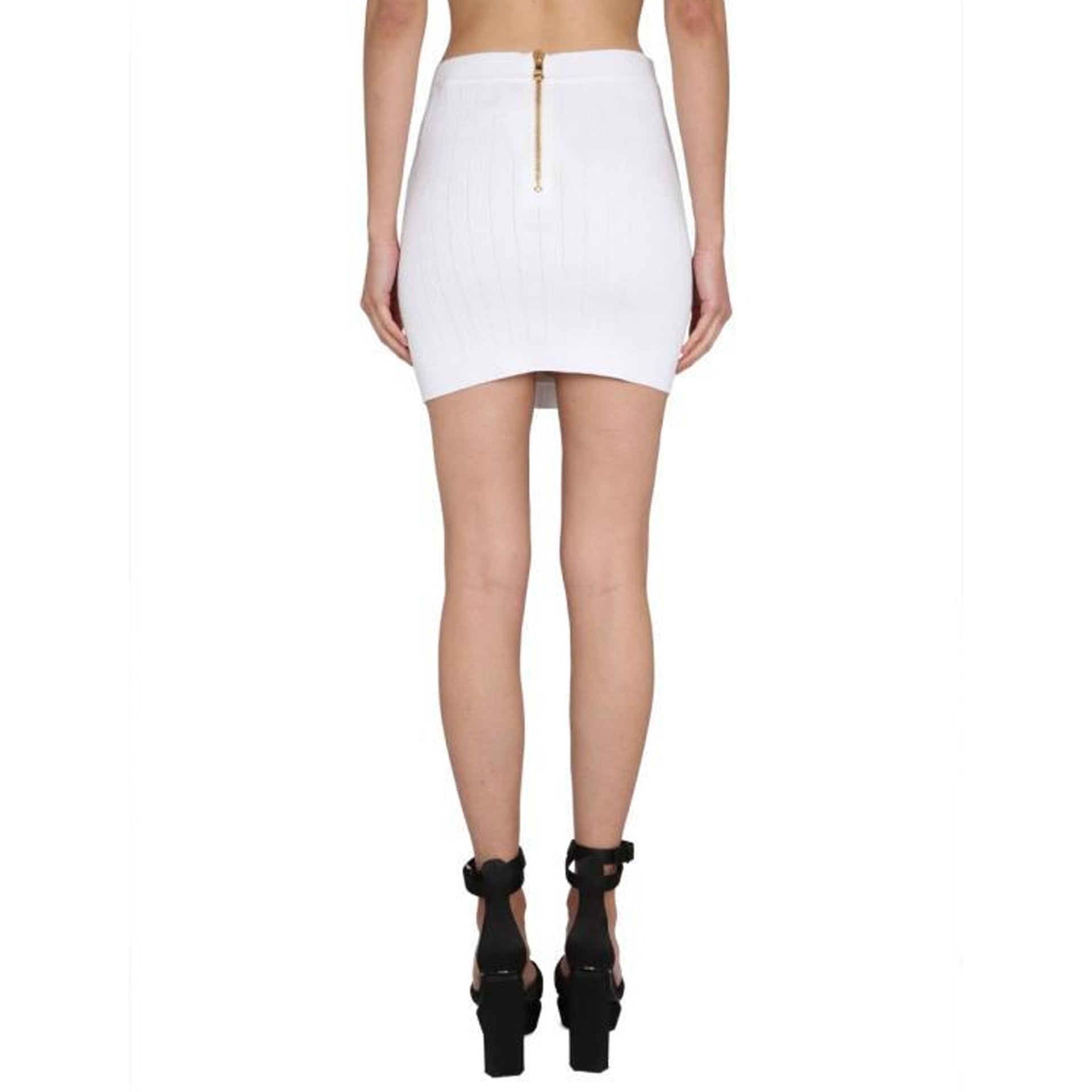BALMAIN Stretch Mini Skirt for Women