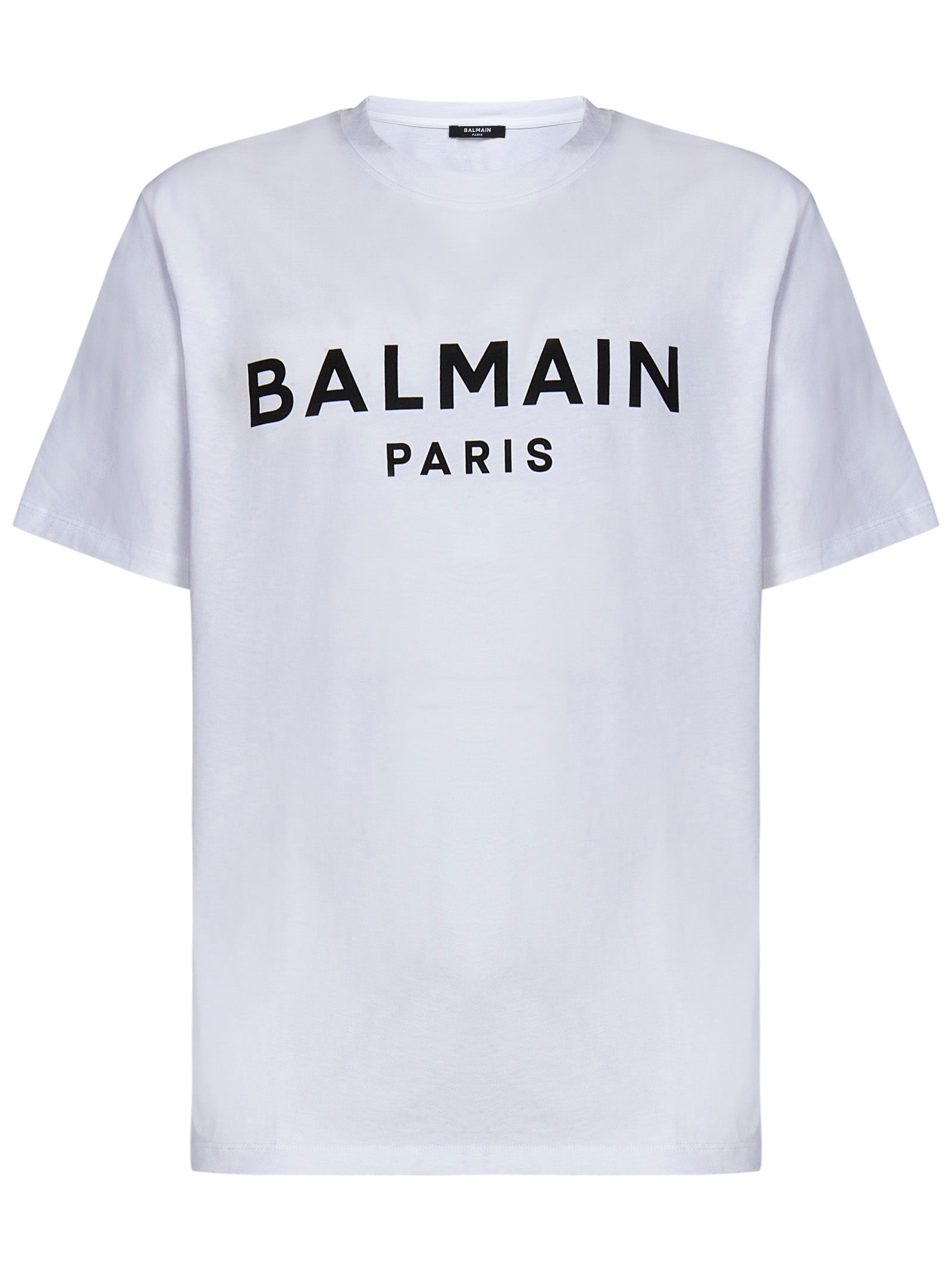 BALMAIN Sleek Logo T-Shirt for Men - Spring/Summer 25