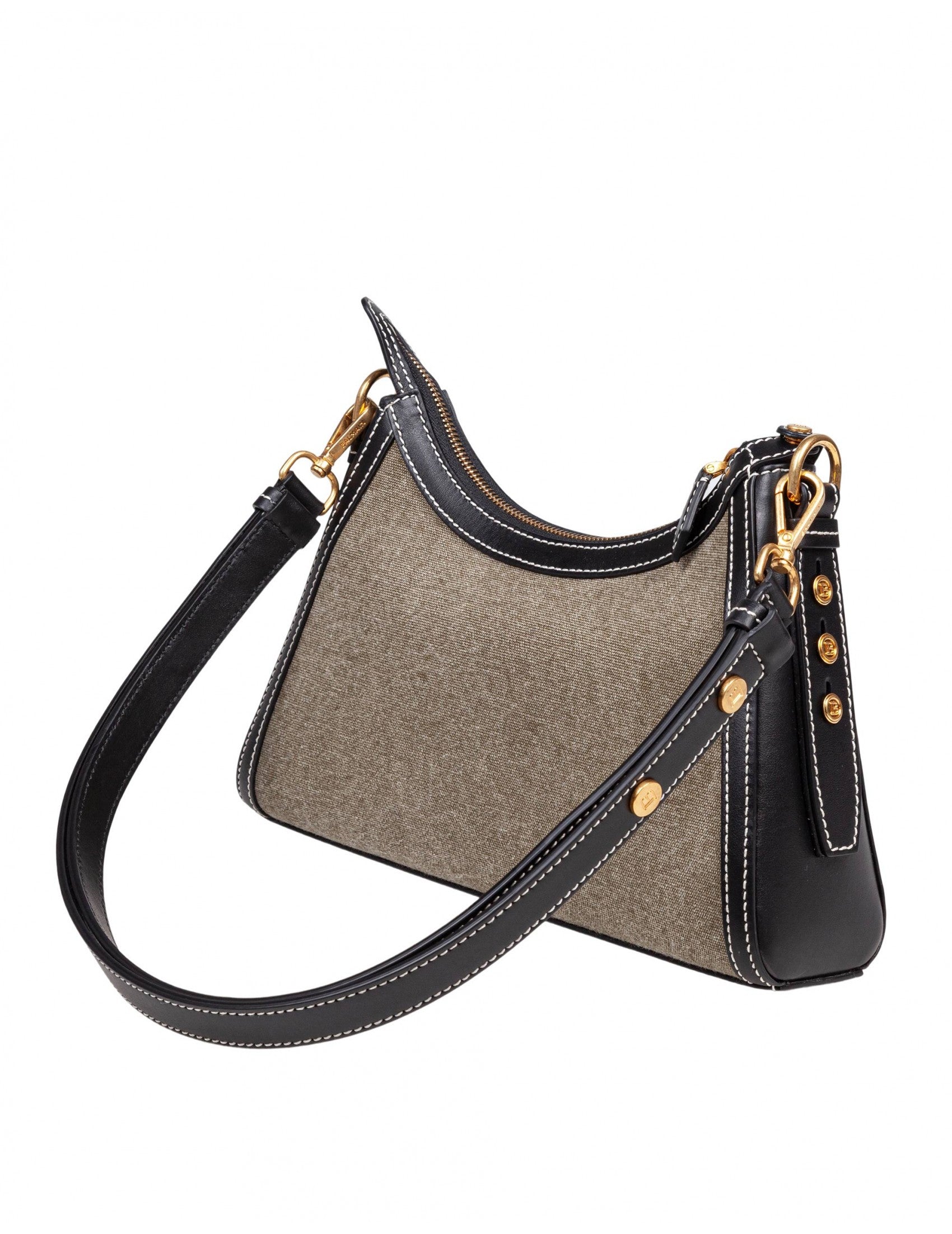 BALMAIN Chic Hobo Handbag - 28cm