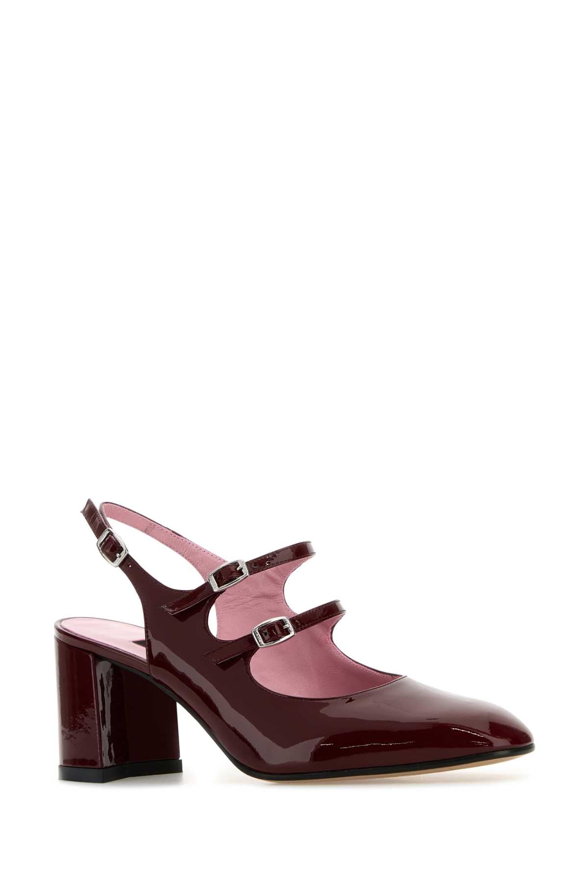 CAREL PARIS Leather Banana Pumps for Women