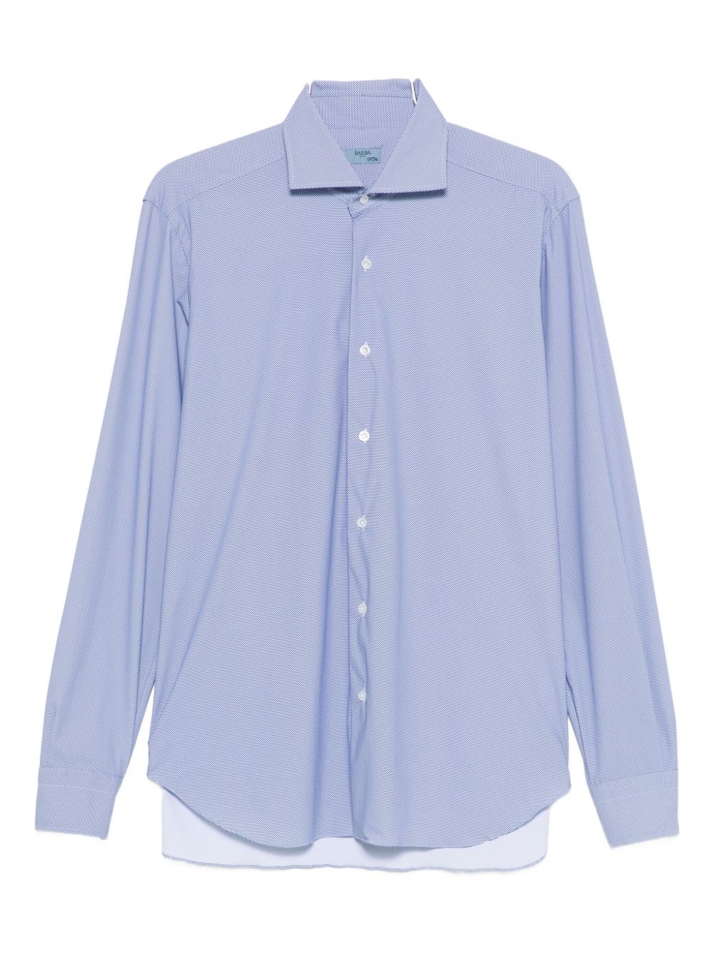 BARBA Tailored Blue Shirt for Men - Mini Fit
