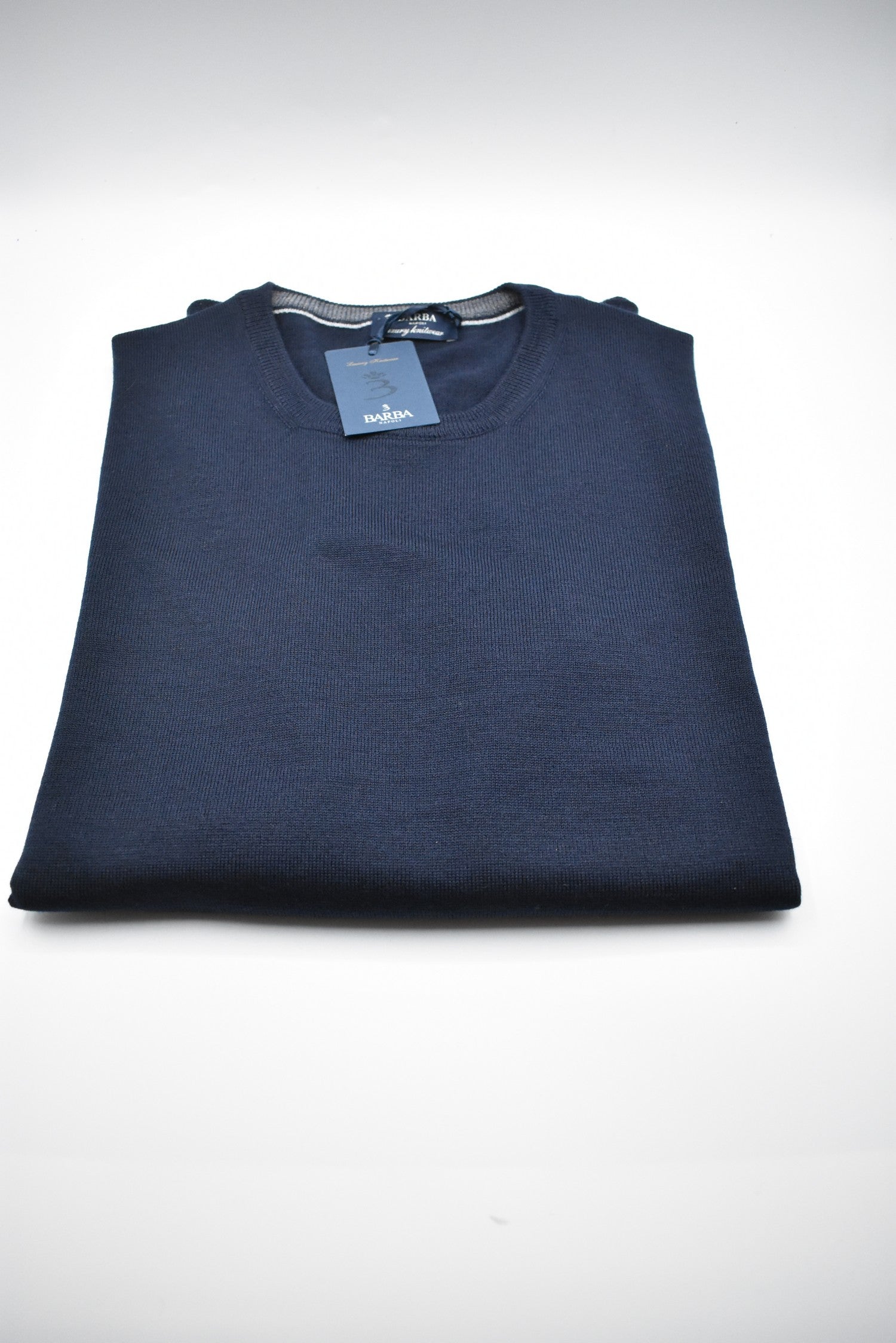 BARBA Striking Blue Men’s Layered Sweatshirt