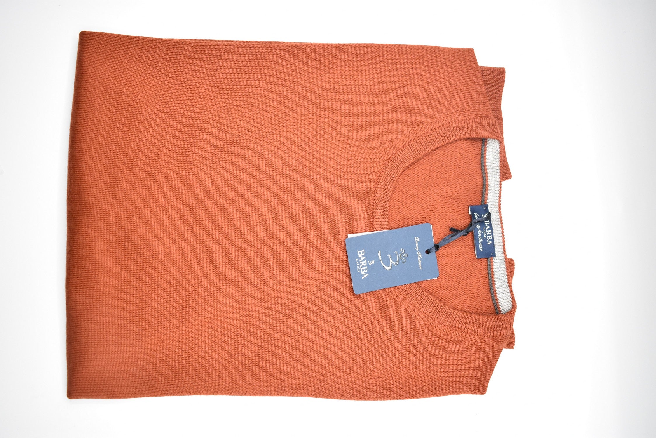 BARBA Stylish Brick Red Sweater for Men - FW25 Collection