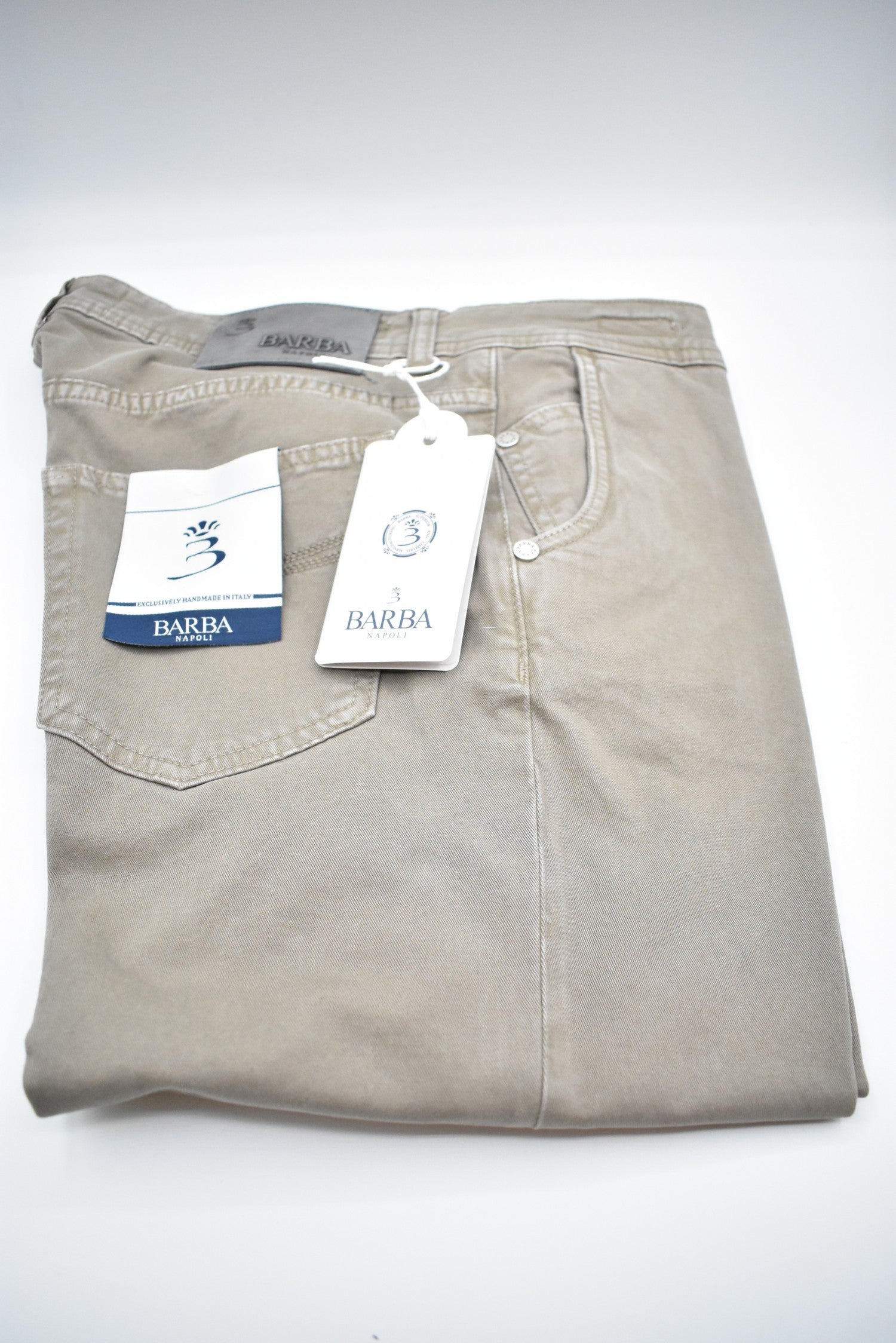BARBA Classic Men's Trousers - Perfect for Fall/Winter