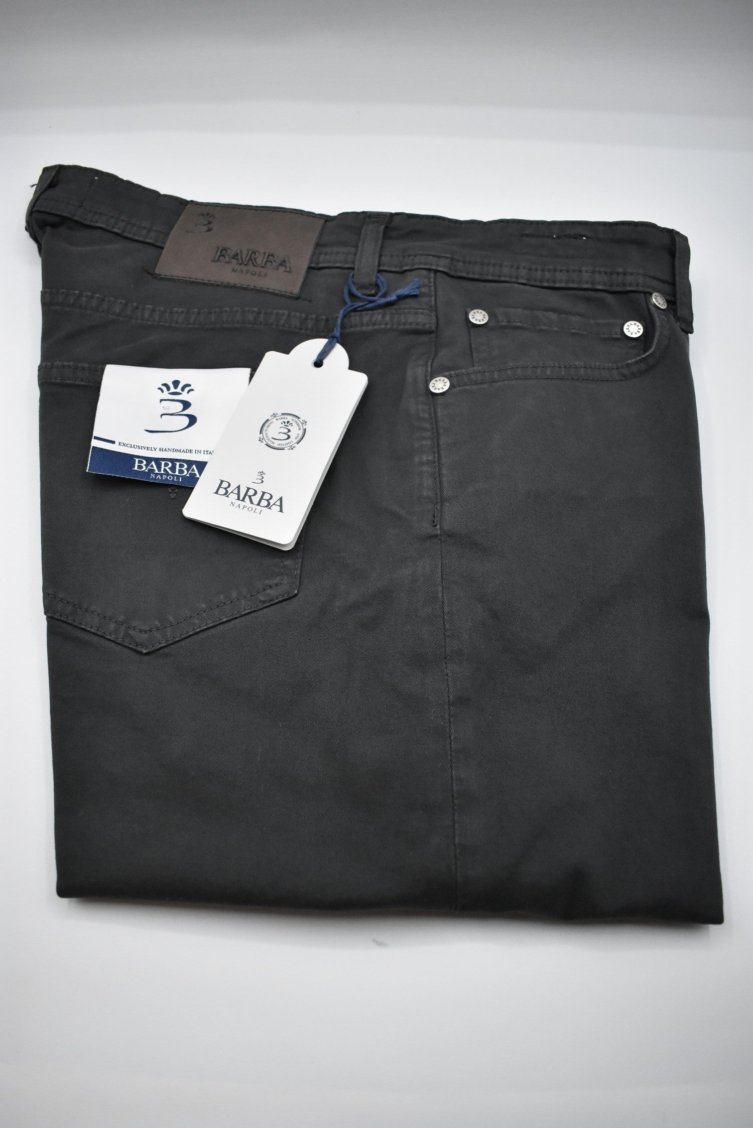 BARBA Sophisticated Trousers for Men - Size 36