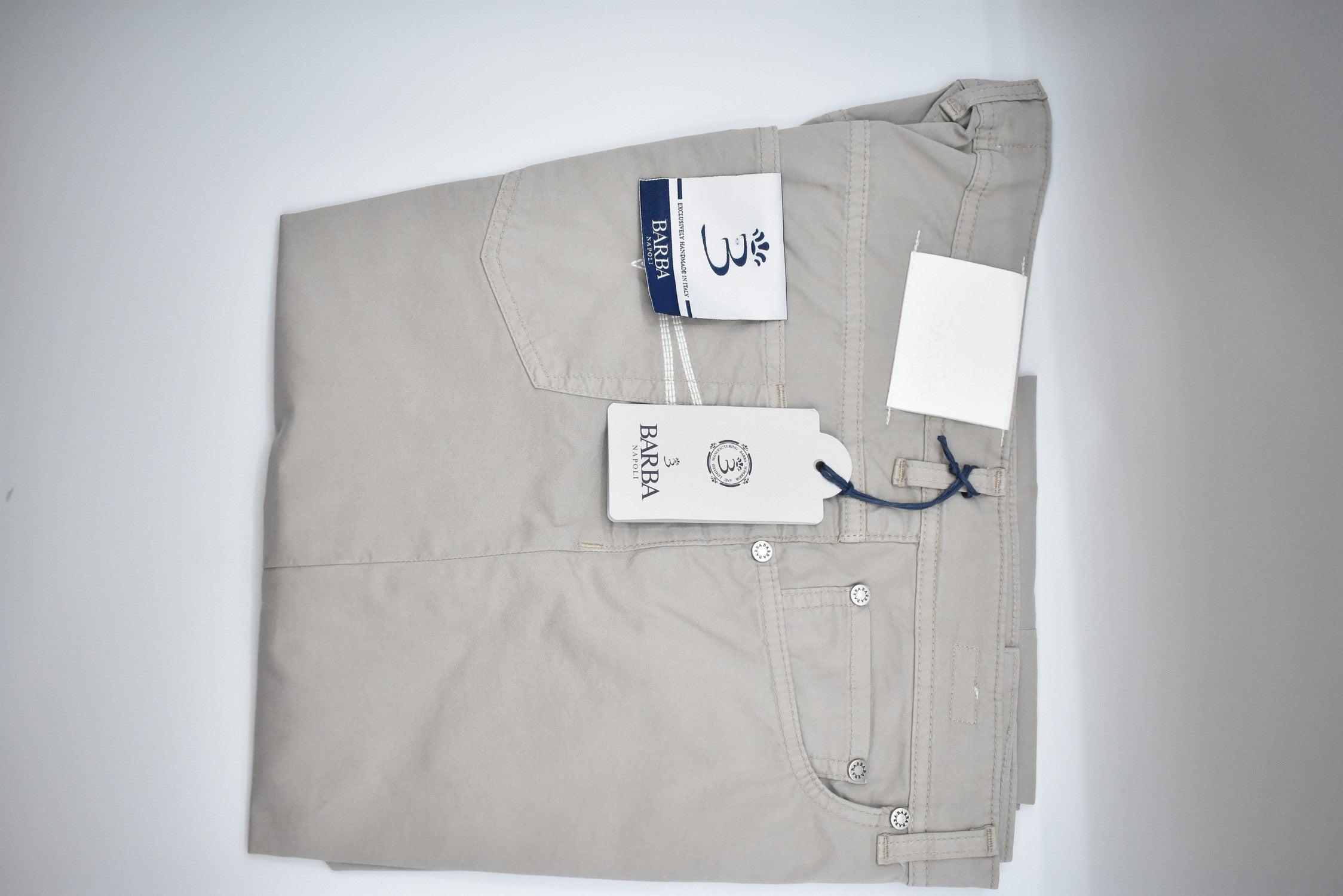 BARBA Sophisticated Trousers for Men - Perfect for Spring/Summer