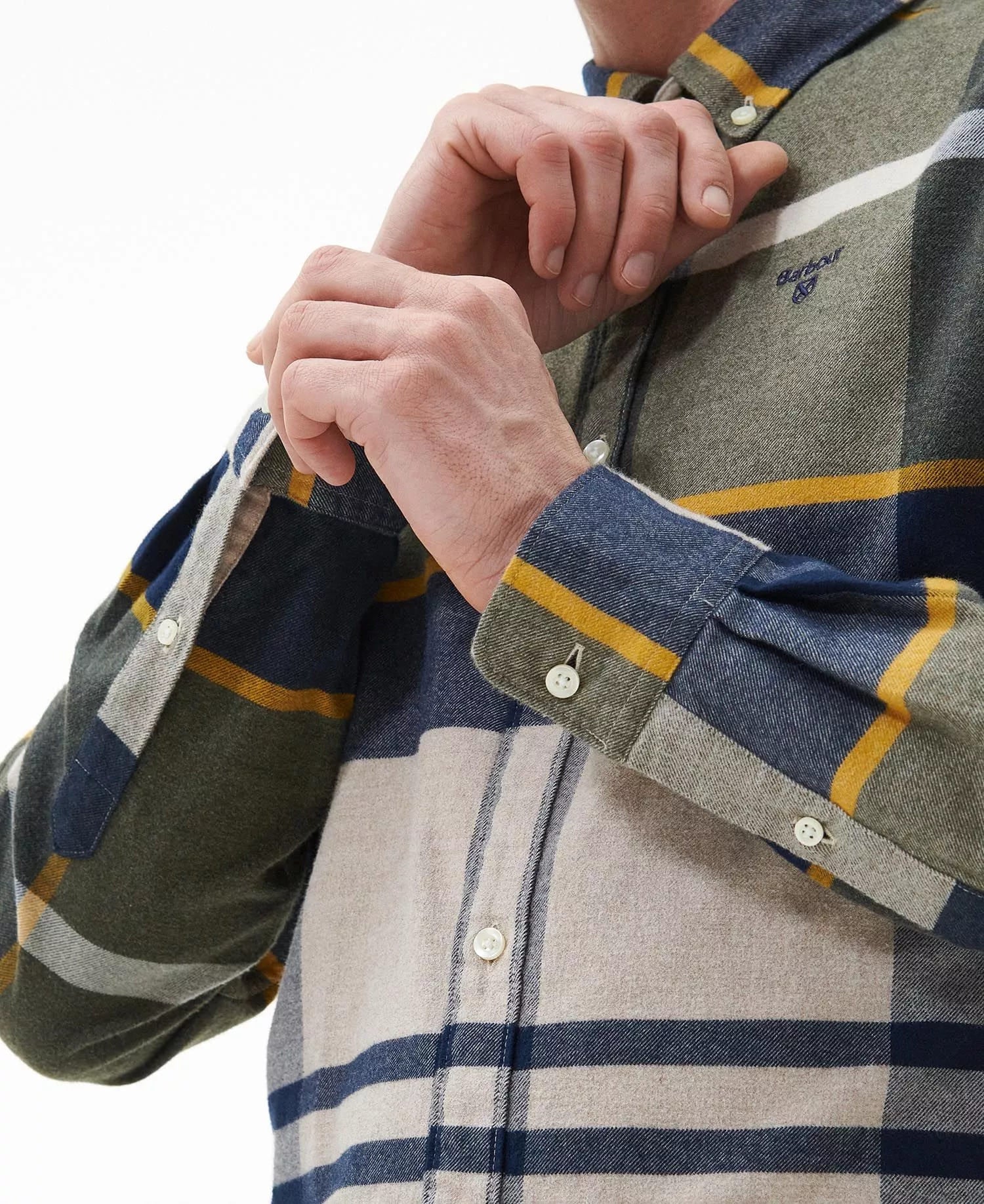 BARBOUR Tartan Pattern Men's Shirt - Fall Winter 2025