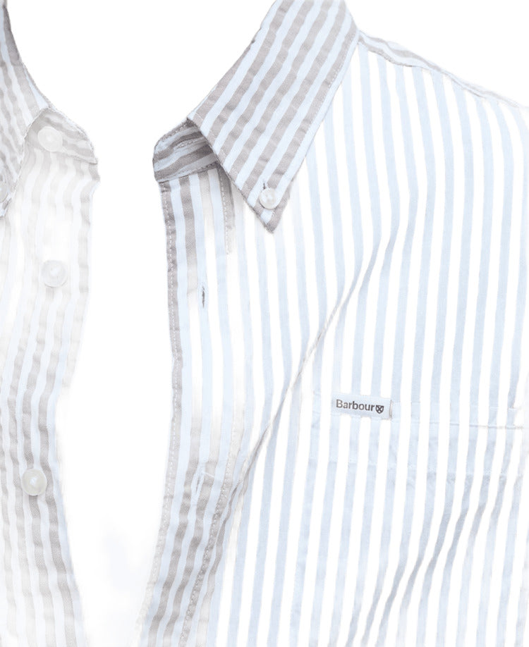 BARBOUR Slim-Fit Vertical Stripe Long-Sleeve Shirt