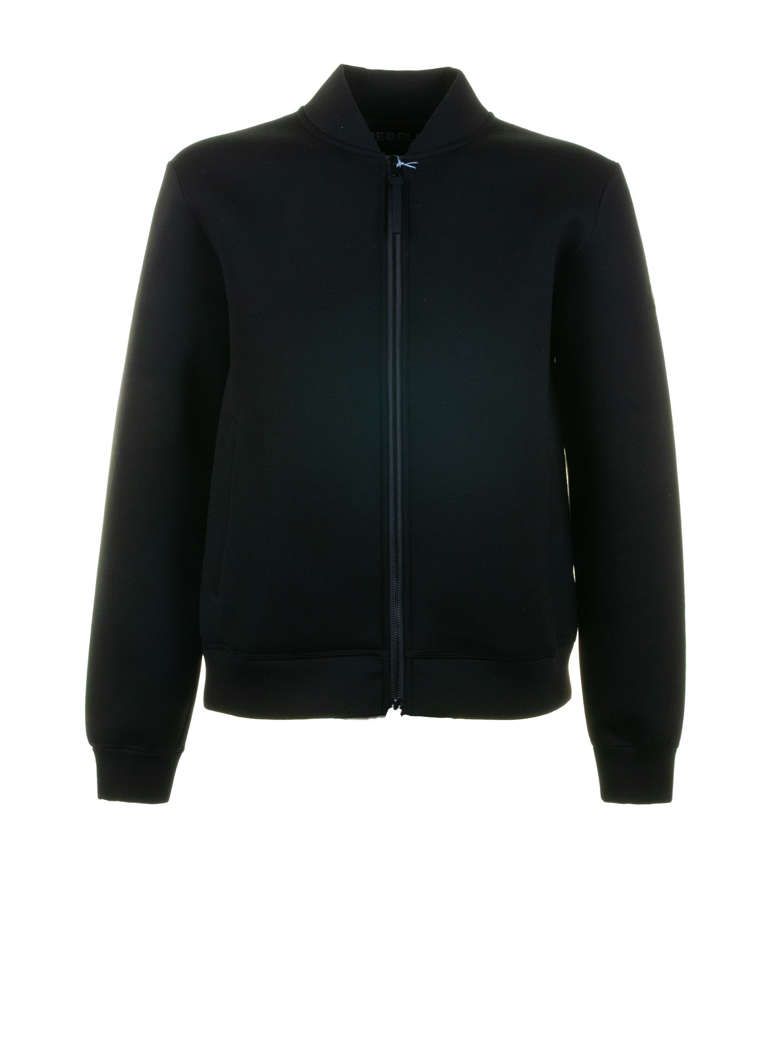 PEOPLE OF SHIBUYA Men's Zip-Up Jacket with Collar