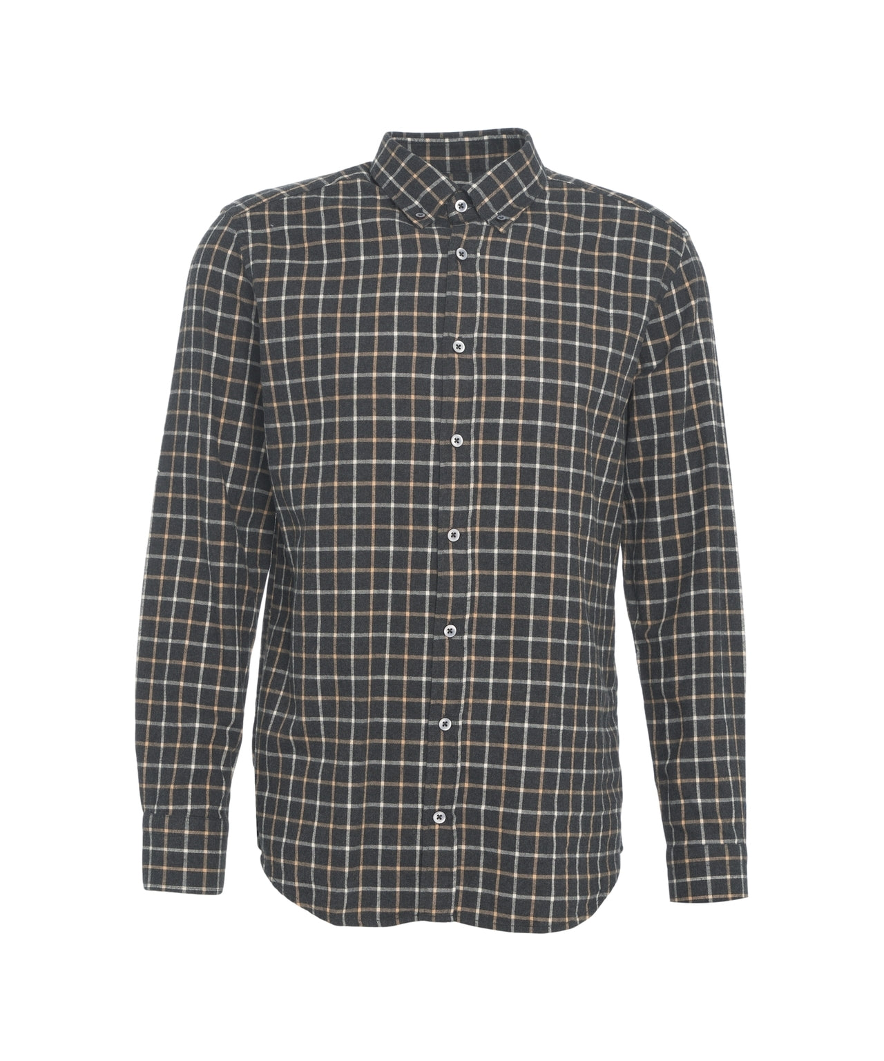 BASTONCINO Checkered Long Sleeve Shirt for Men