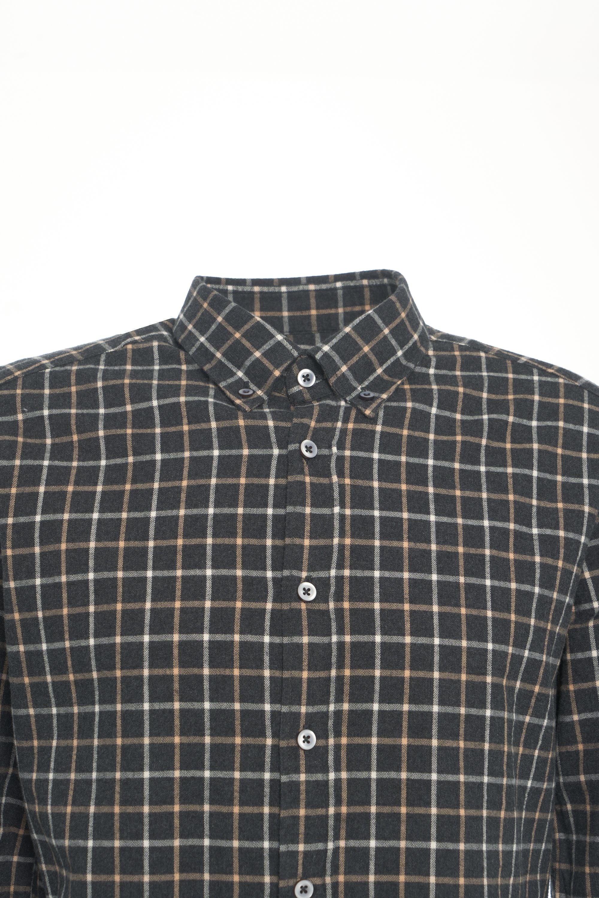 BASTONCINO Checkered Long Sleeve Shirt for Men