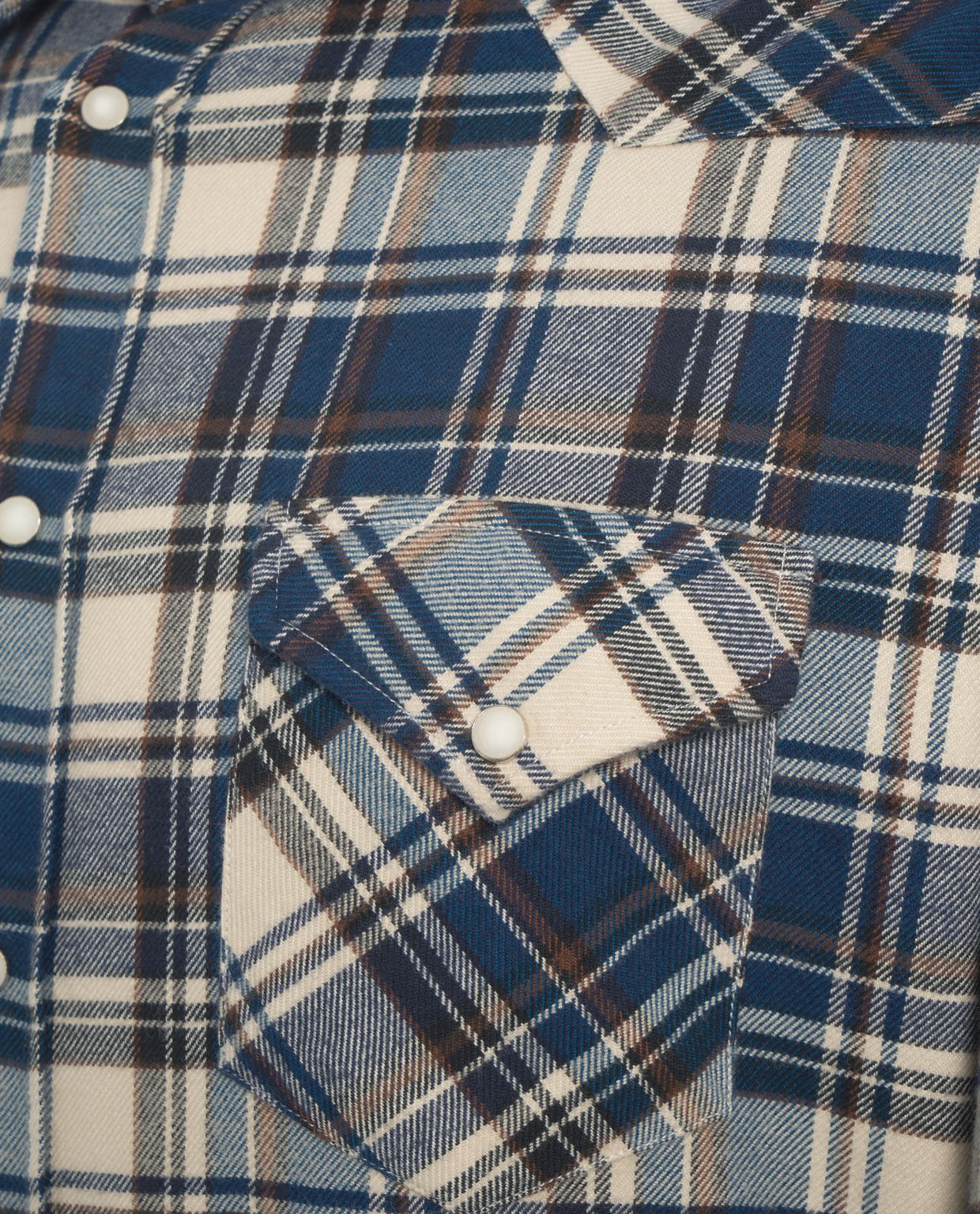 BASTONCINO Checkered Design Long Sleeve Shirt for Men