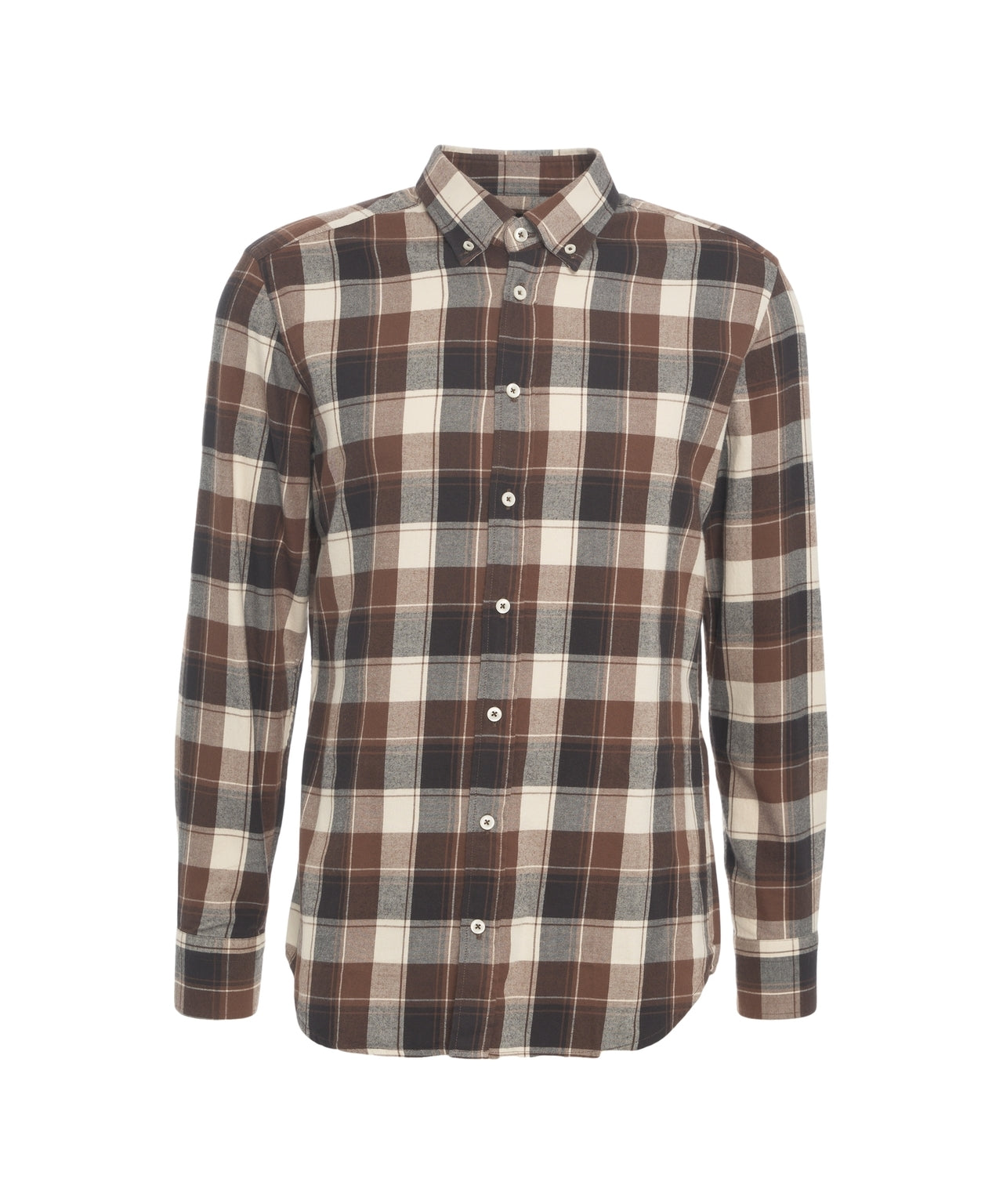 BASTONCINO Plaid Button-Down Shirt