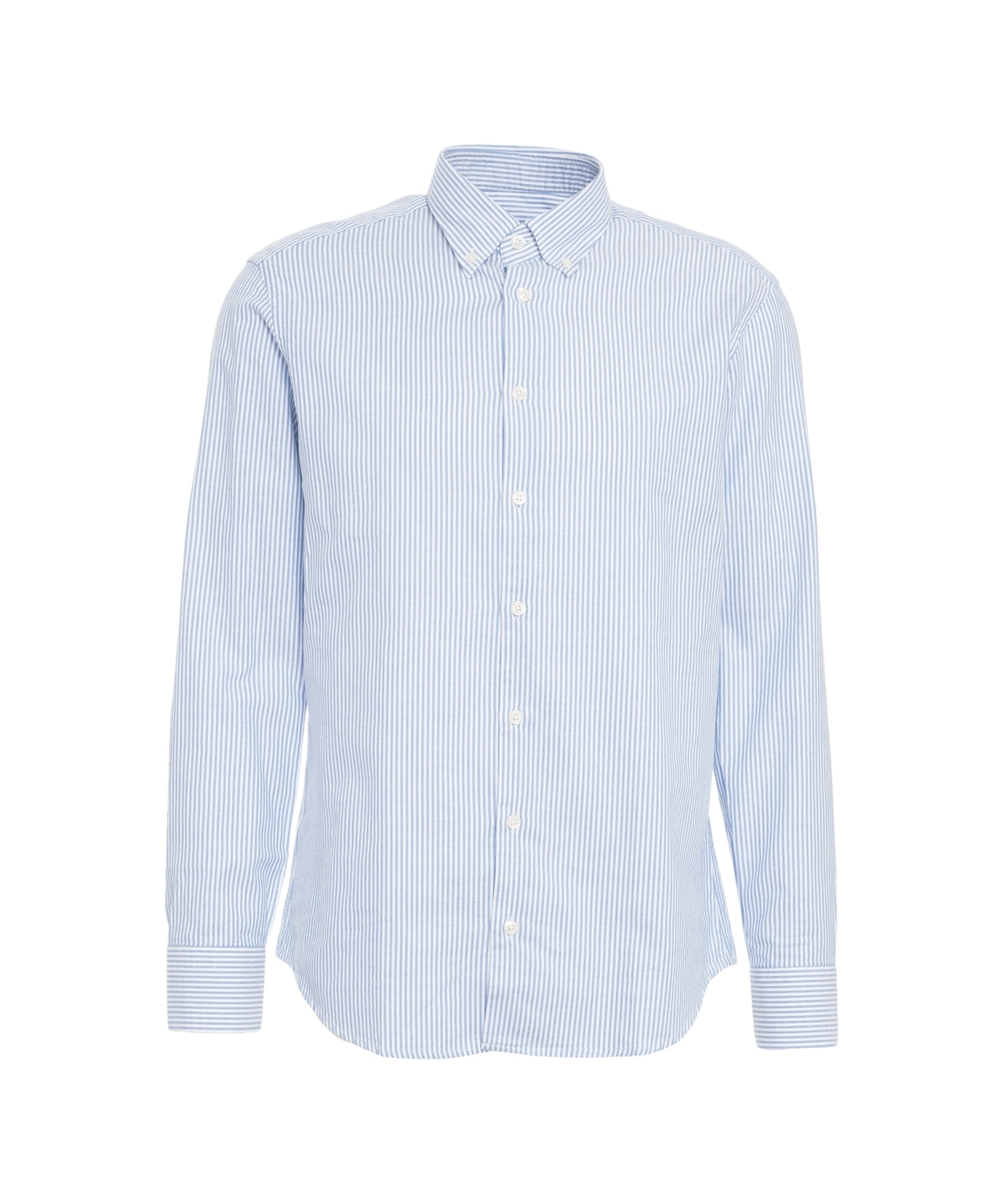 BASTONCINO Classic Striped Button-Down Shirt for Men