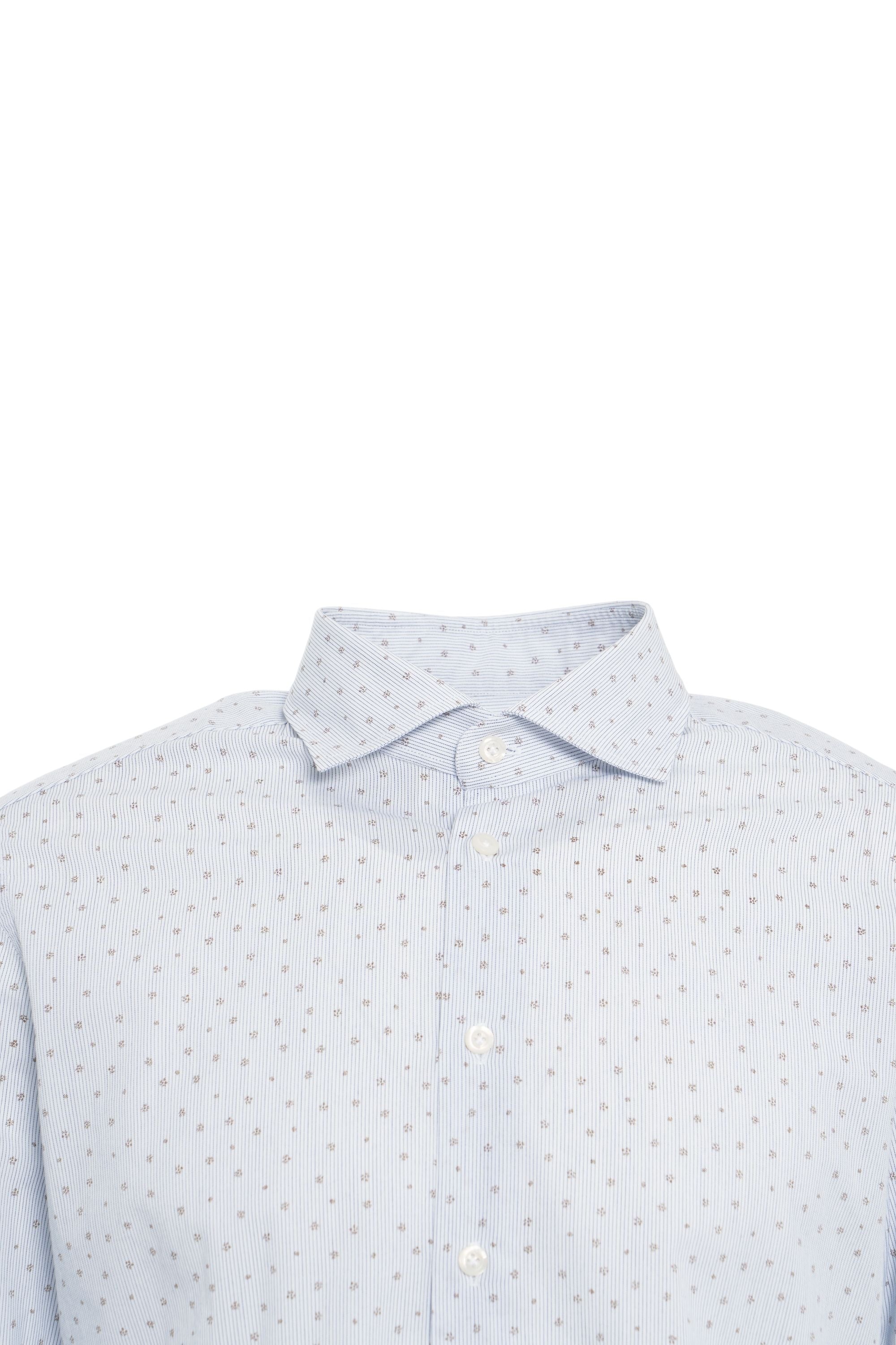 BASTONCINO Lightweight Long Sleeve Shirt with Subtle Print