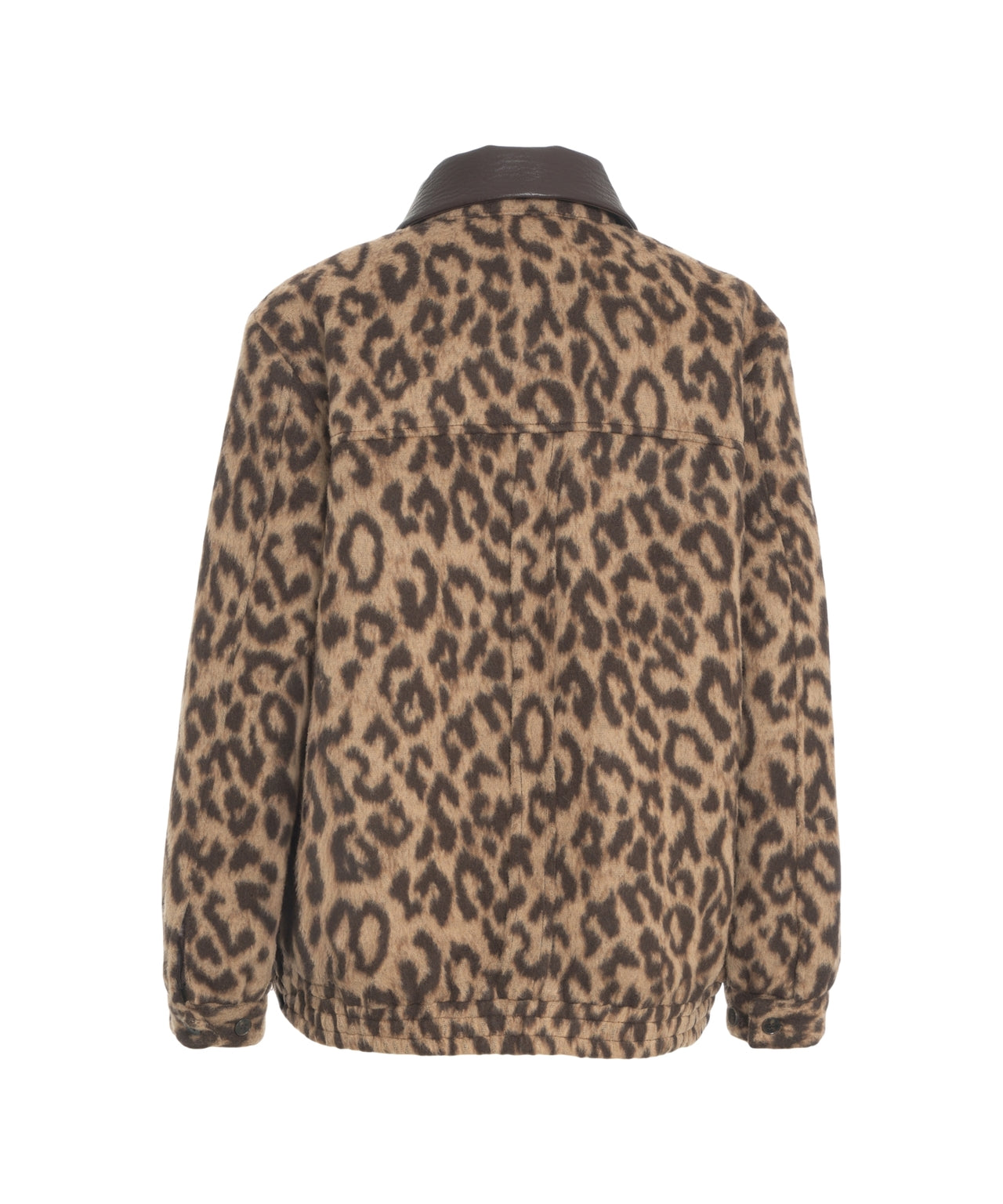 BAUM UND PFERDGARTEN Women's Casual Animal Print Jacket