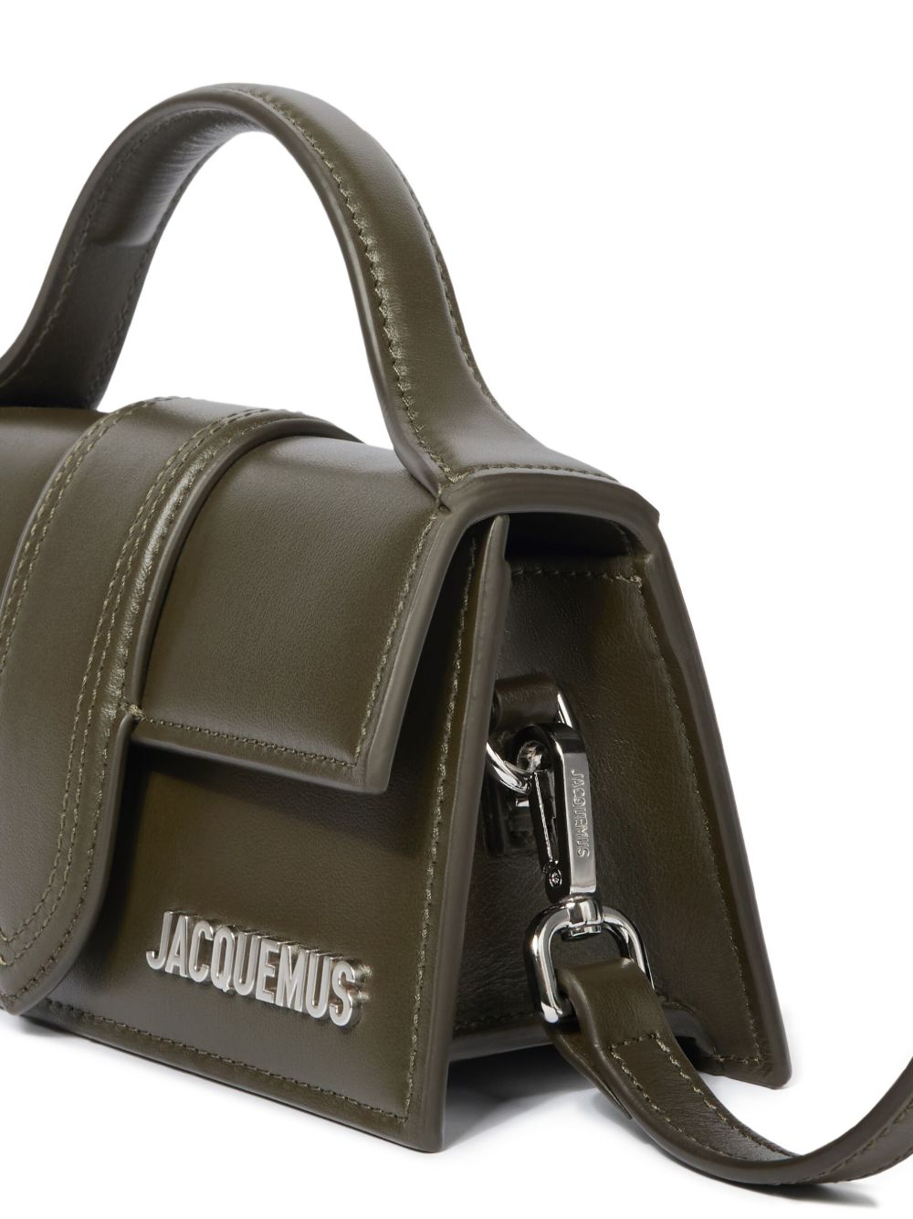 JACQUEMUS Mini Top Handle Handbag with Adjustable Strap