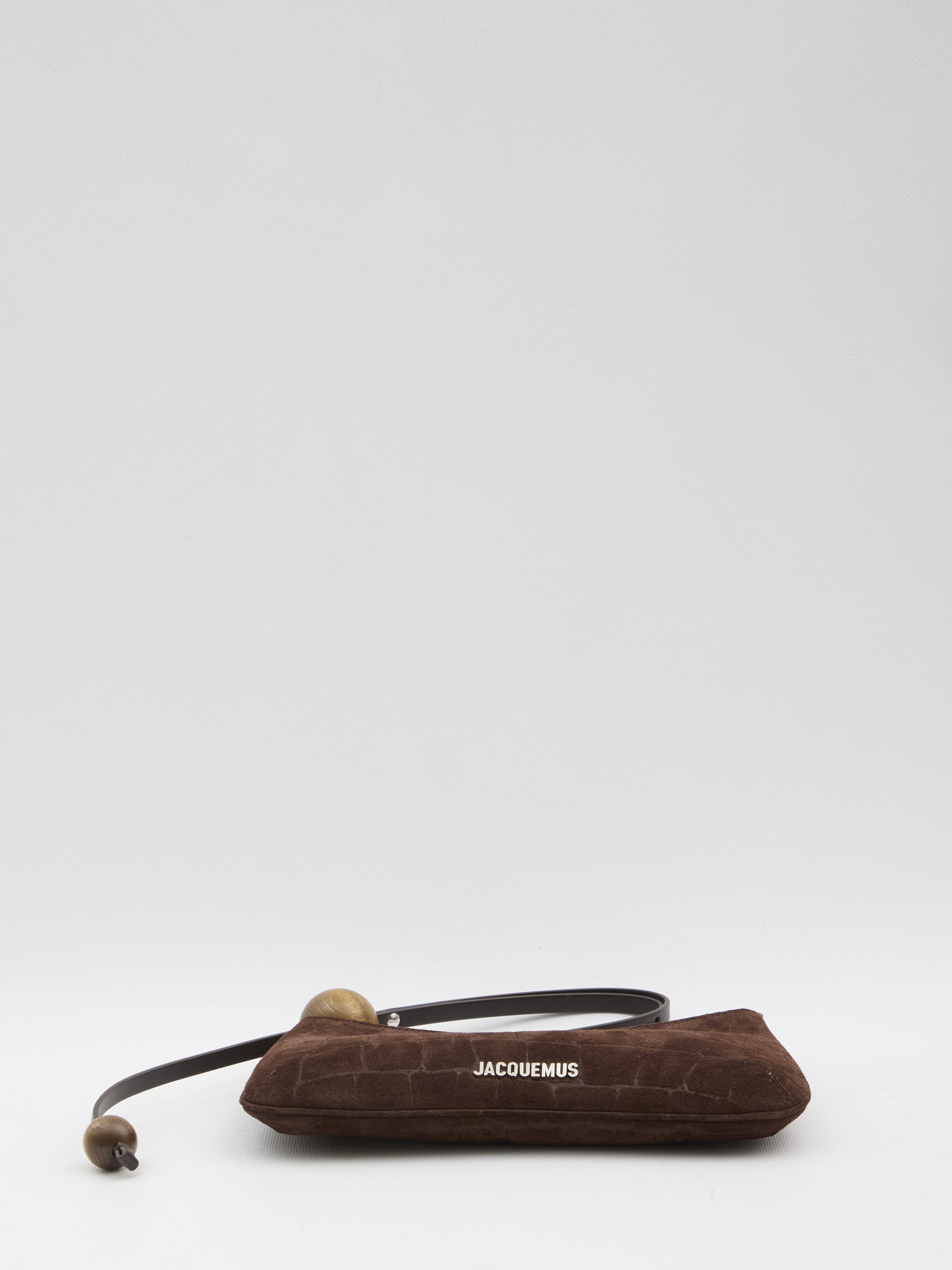 JACQUEMUS Mini Handbag with Crocodile Pattern - 27 x 11 x 2 CM