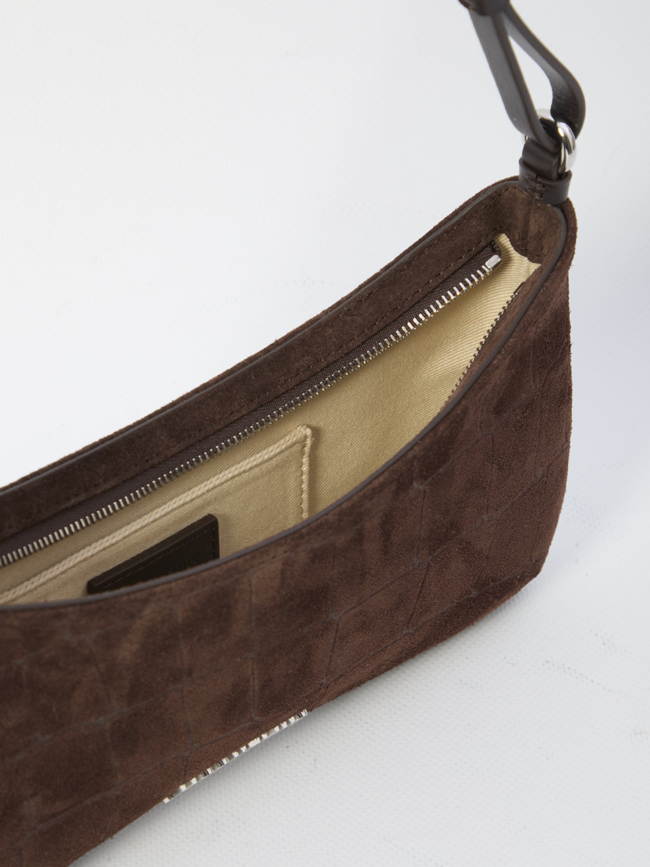 JACQUEMUS Mini Handbag with Crocodile Pattern - 27 x 11 x 2 CM