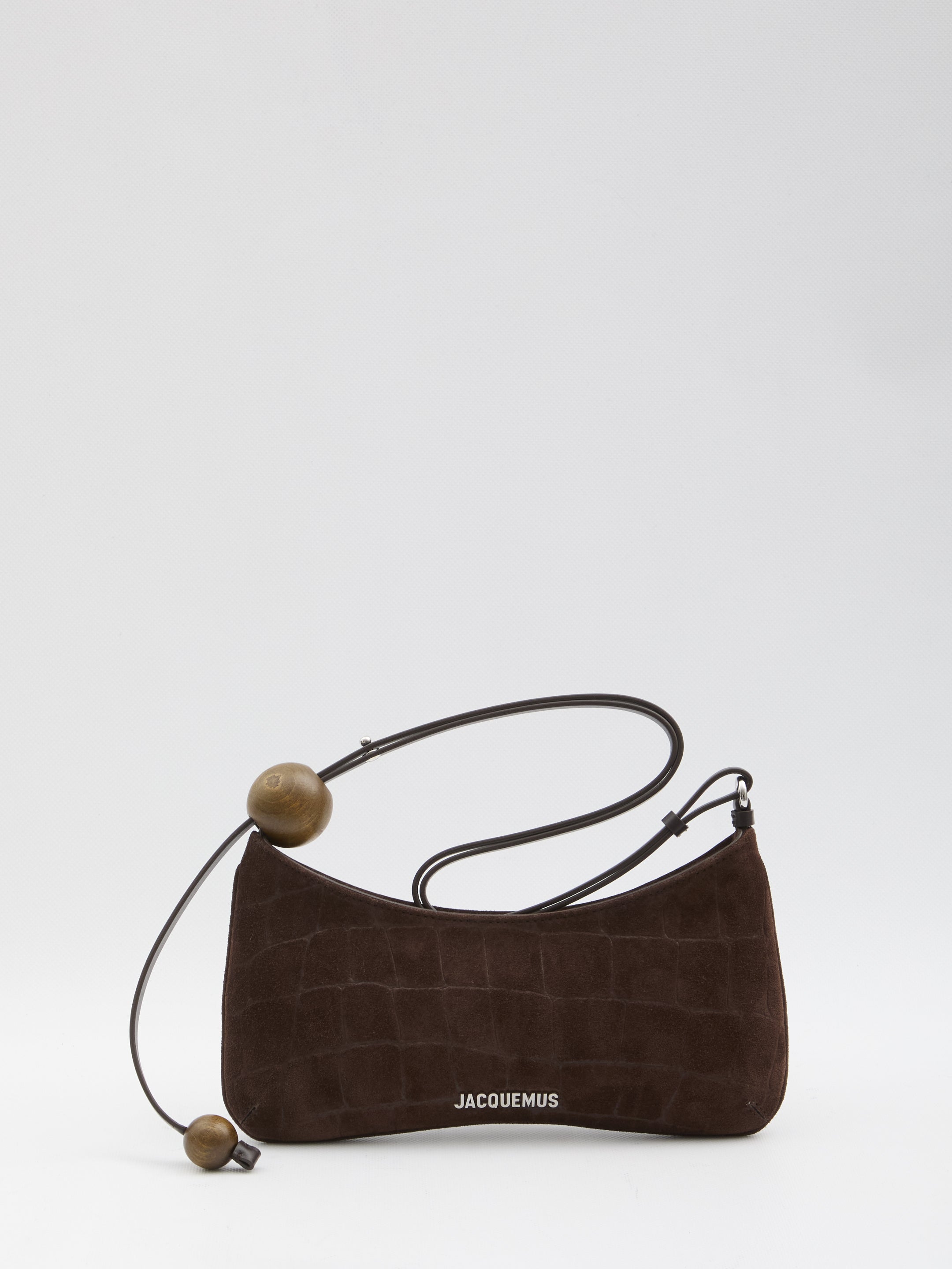 JACQUEMUS Mini Handbag with Crocodile Pattern - 27 x 11 x 2 CM