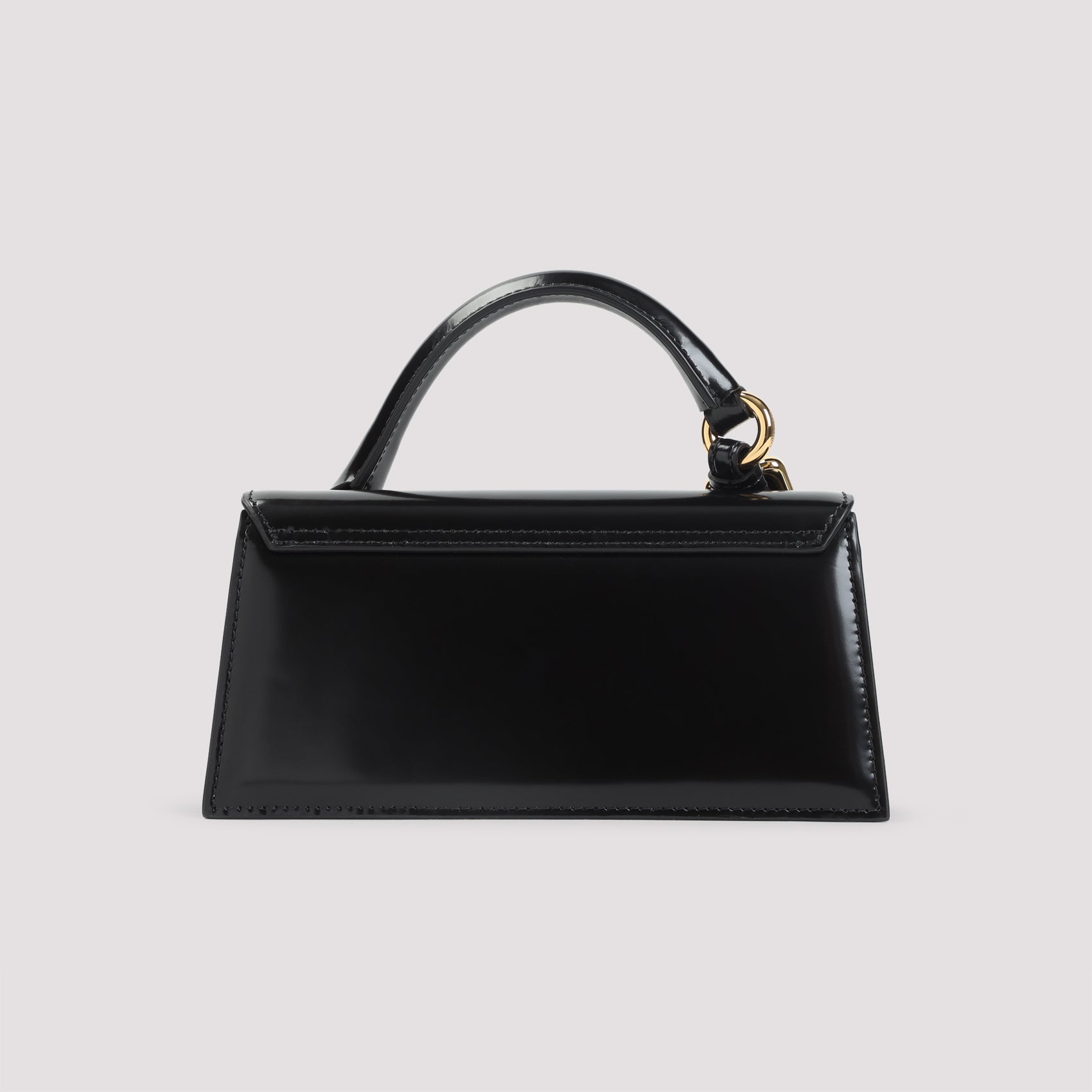 JACQUEMUS Mini Elongated Leather Tote Handbag