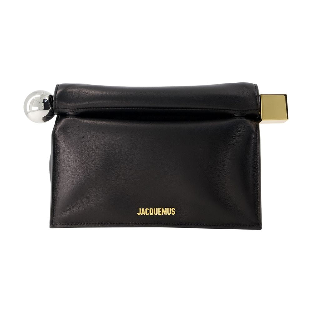 JACQUEMUS Mini Folded Pouch Handbag