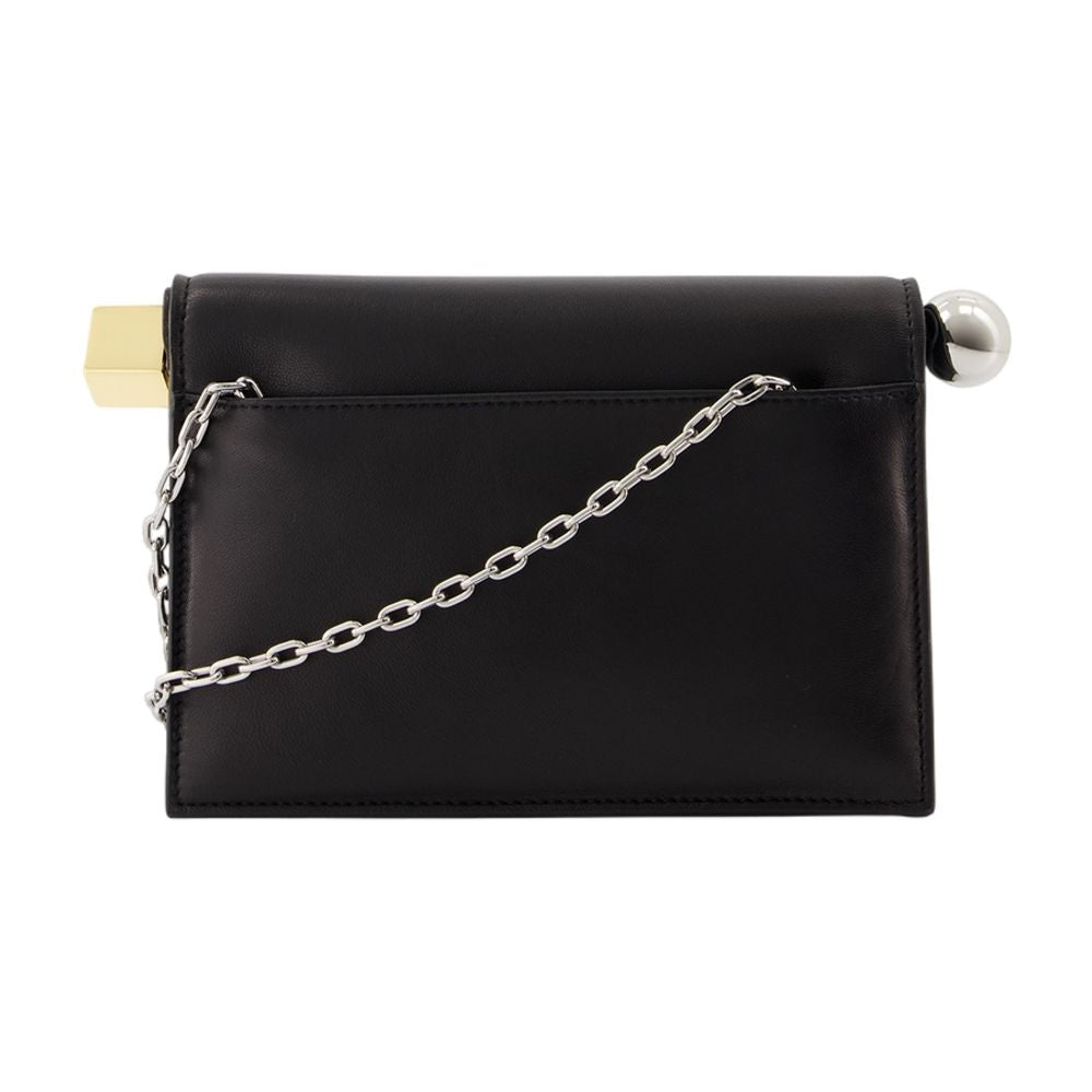 JACQUEMUS Mini Pouch Handbag with Magnetic Closure
