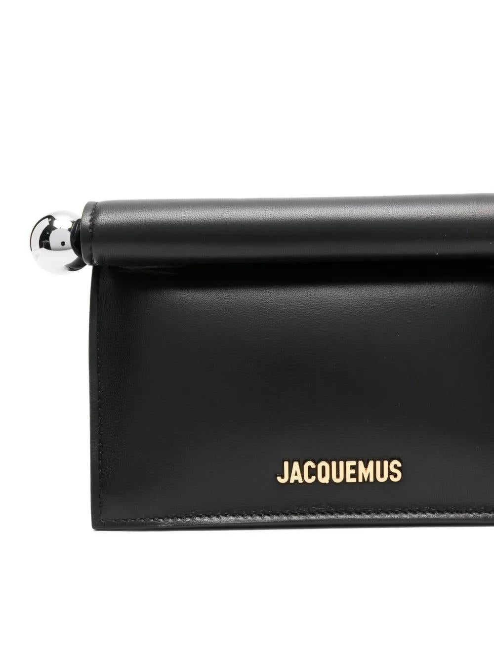 JACQUEMUS Mini Pouch Handbag with Magnetic Closure