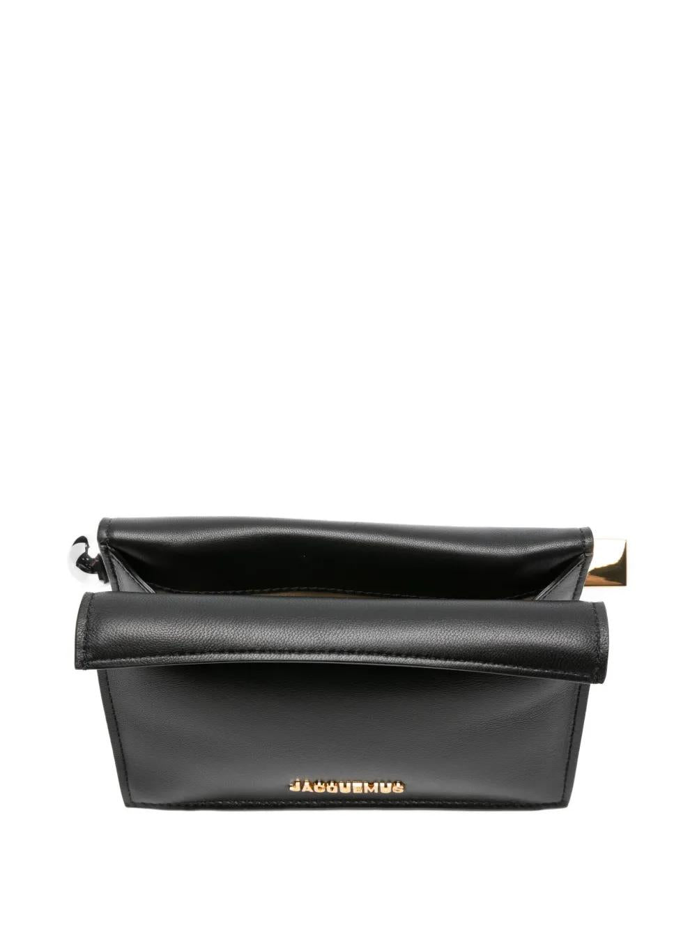 JACQUEMUS Mini Pouch Handbag with Magnetic Closure