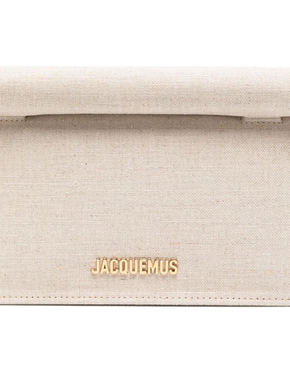 JACQUEMUS Mini Chain Clutch with Strawberry Detail