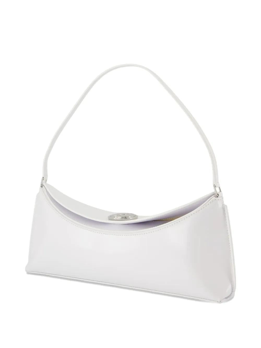 JACQUEMUS Mini Patent Leather Shoulder Handbag