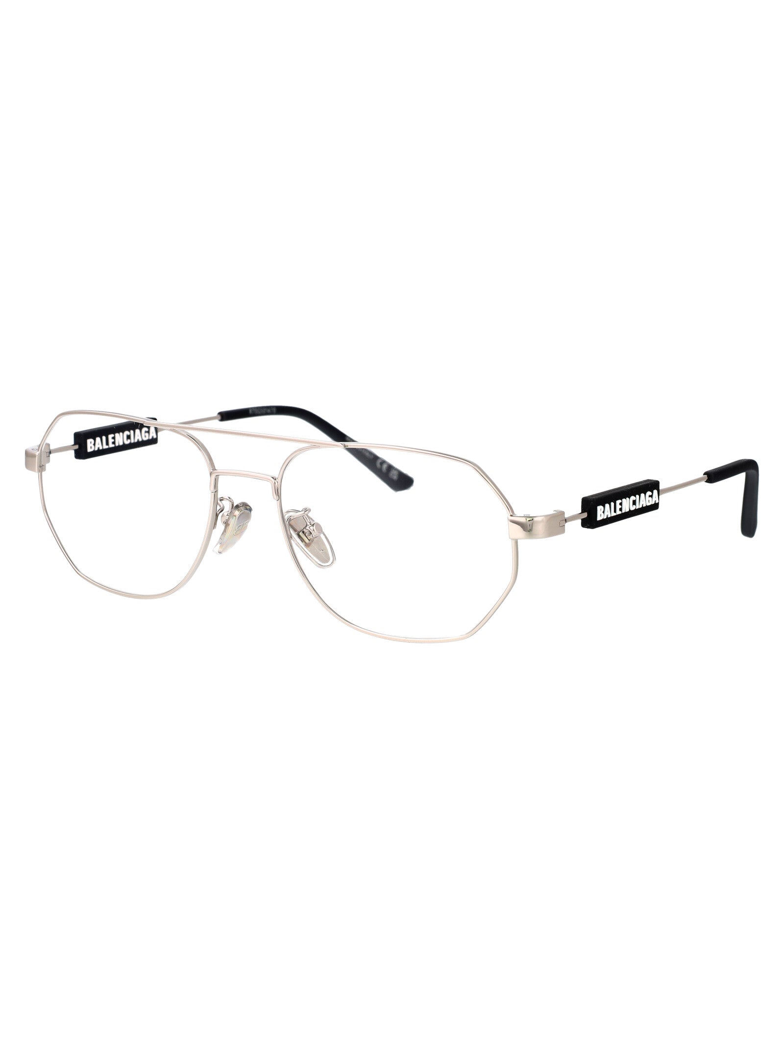 BALENCIAGA Unisex Metal Optical Glasses