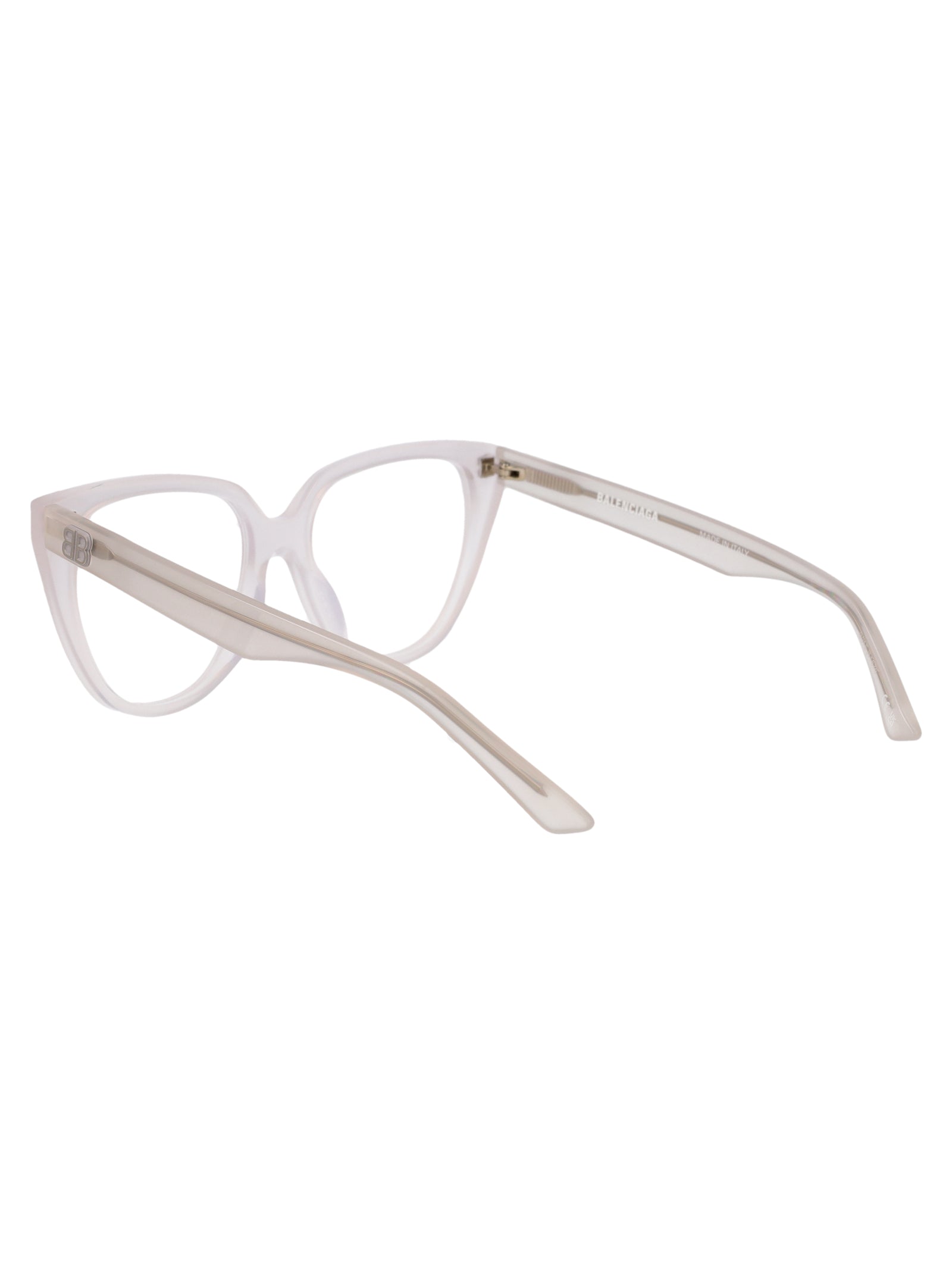 BALENCIAGA Transparent Recycled Acetate Glasses for Women