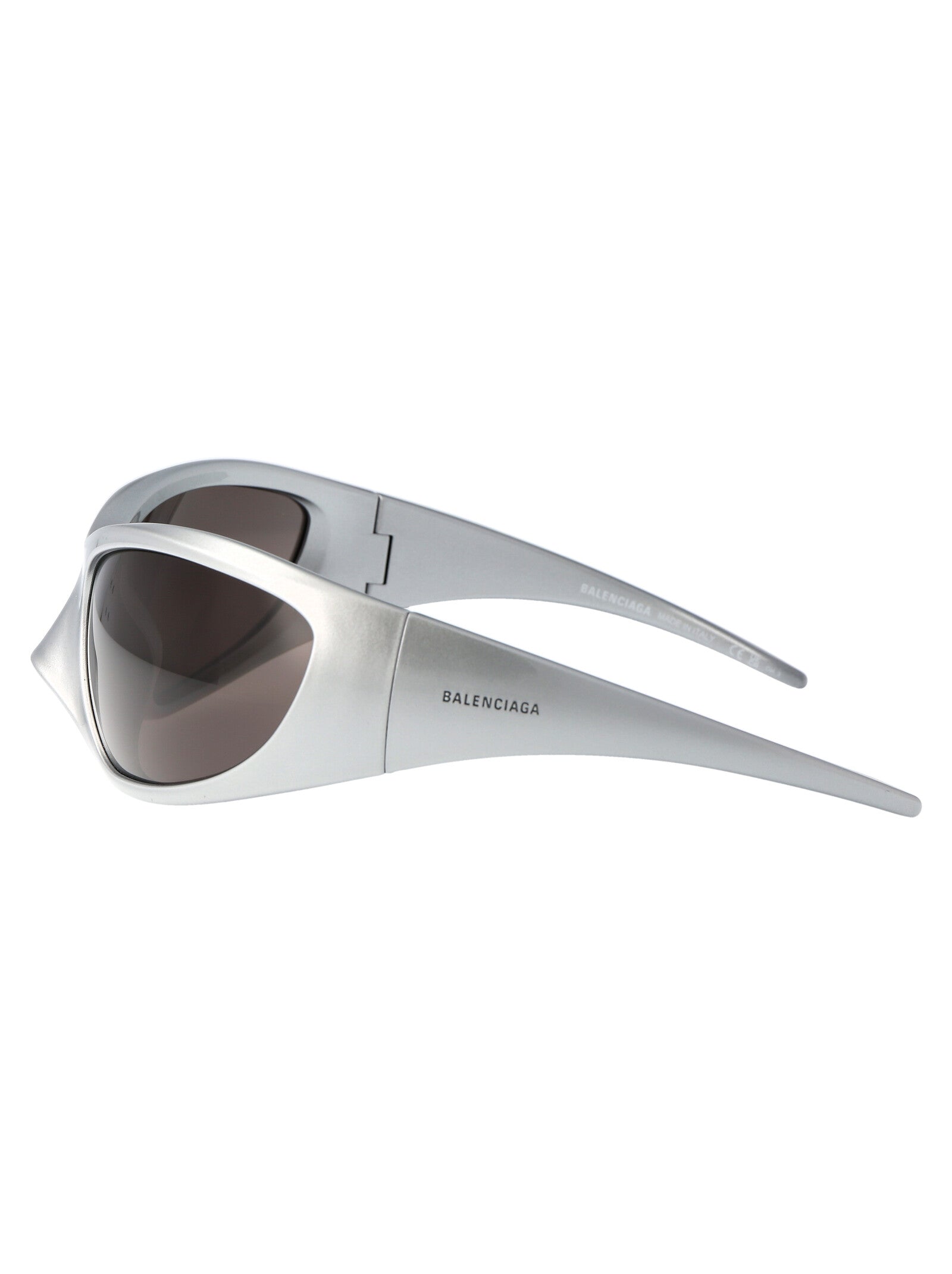 BALENCIAGA Acetate Silver Sunglasses