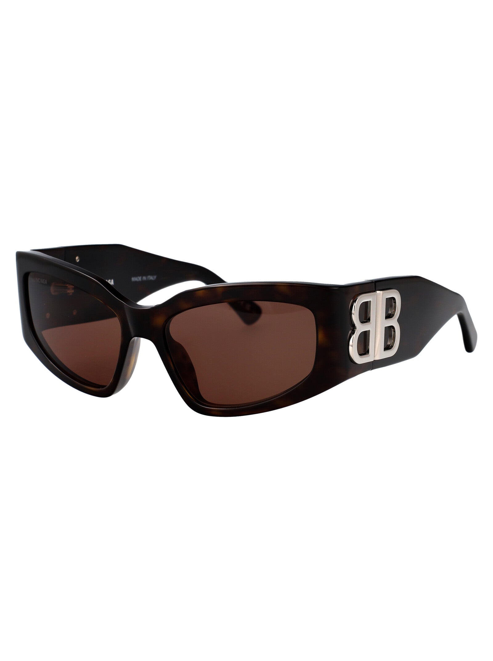 BALENCIAGA Acetate Havana Sunglasses for Women