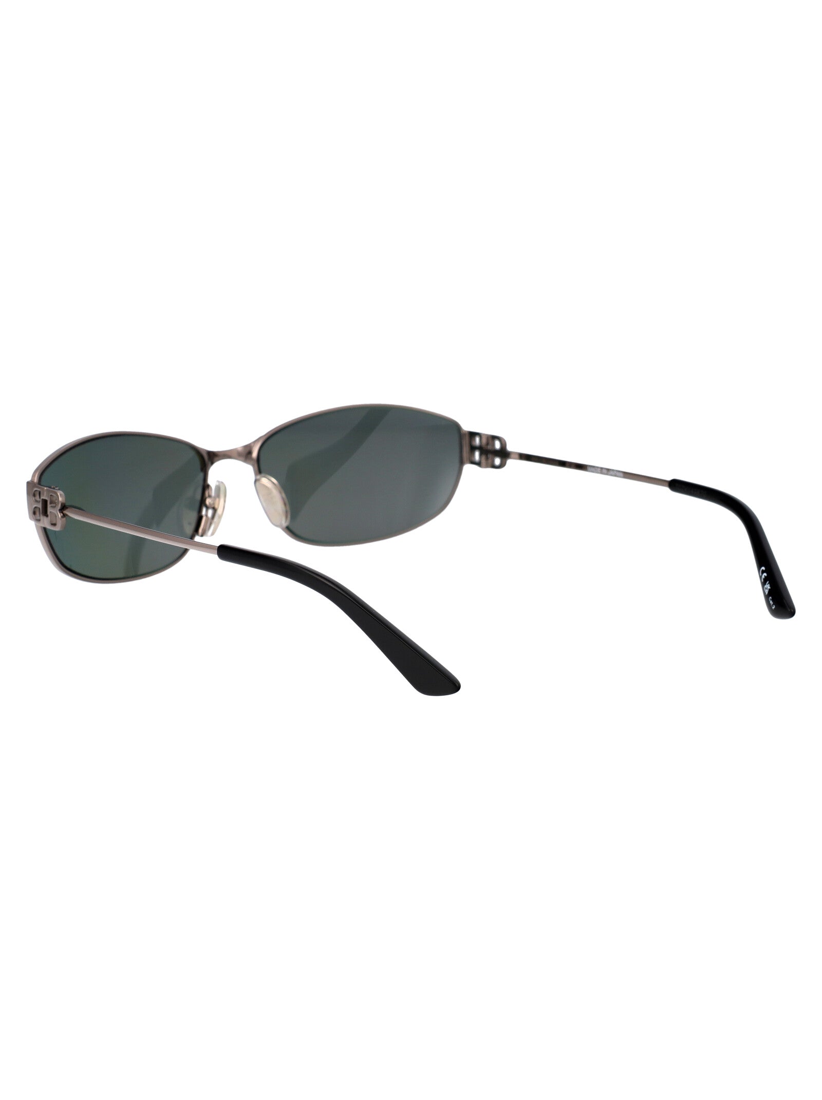 BALENCIAGA Ruthenium Metal Sunglasses