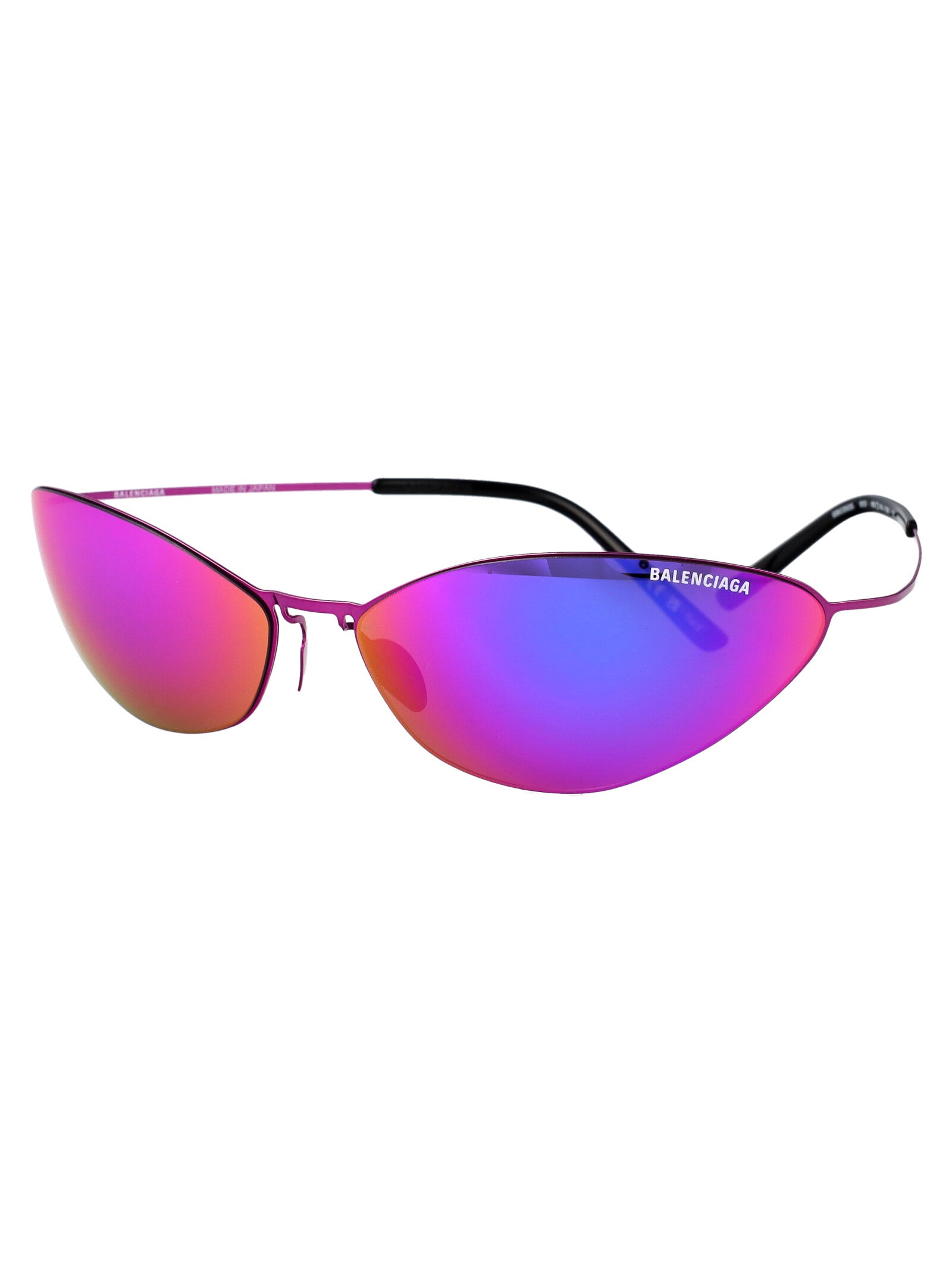 BALENCIAGA Unisex Titanium Sunglasses - BB0350S
