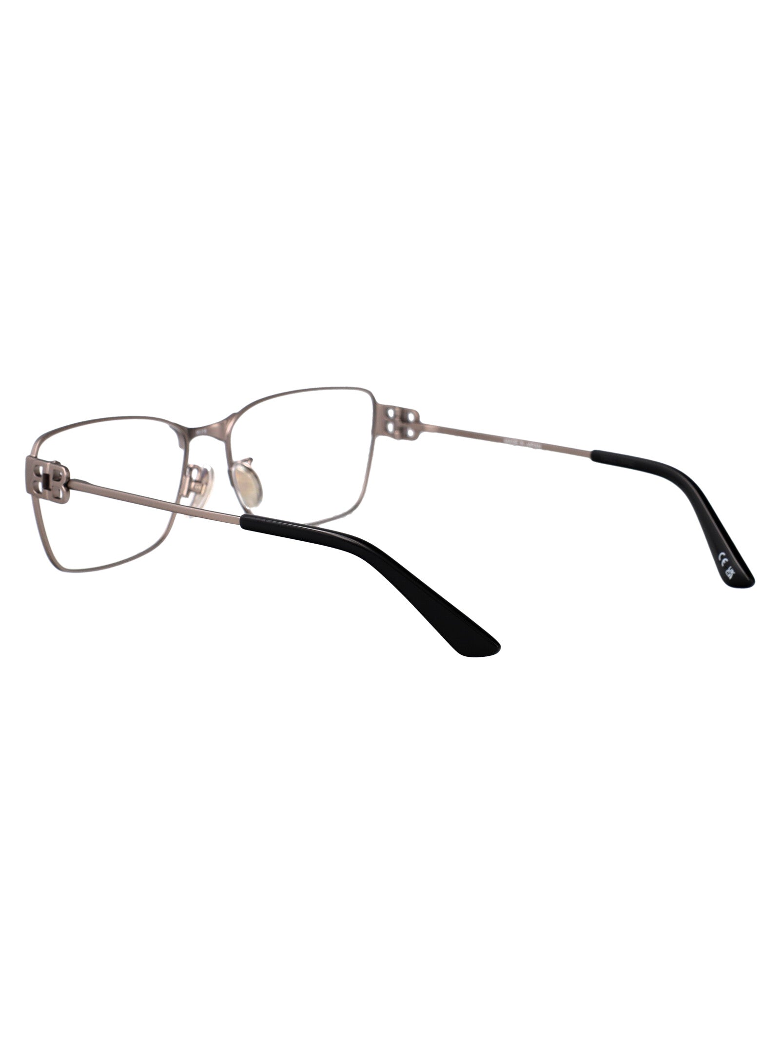 BALENCIAGA Transparent Metal Optical Glasses