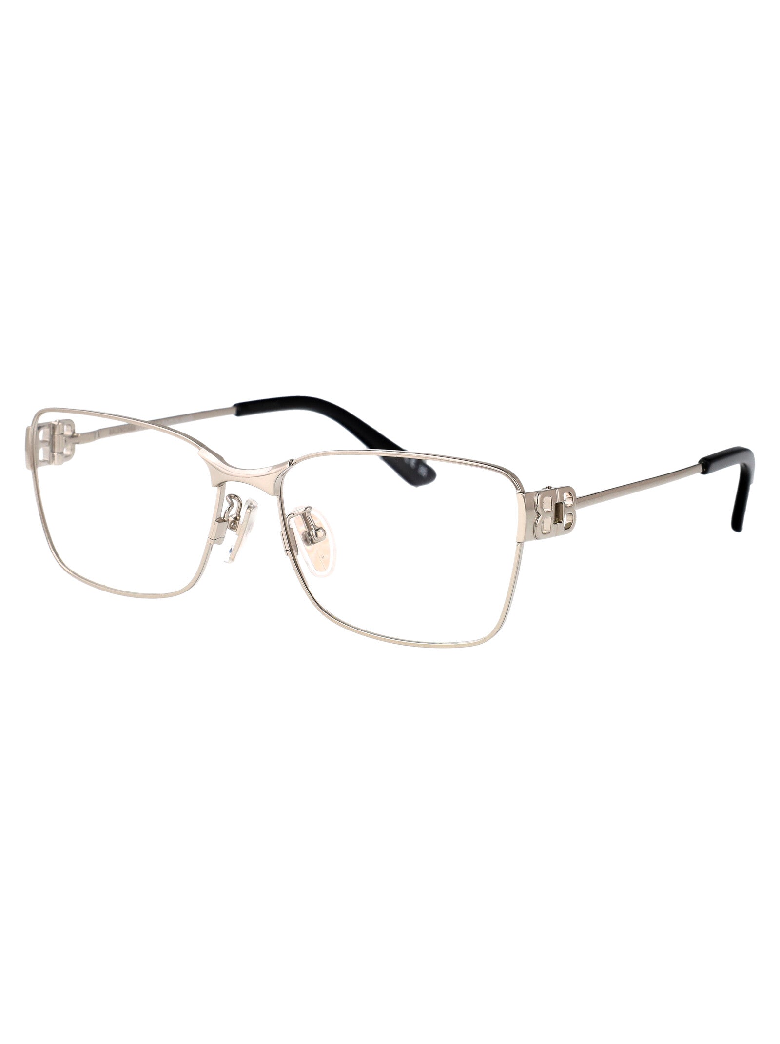 BALENCIAGA Transparent Metal Glasses - Unisex