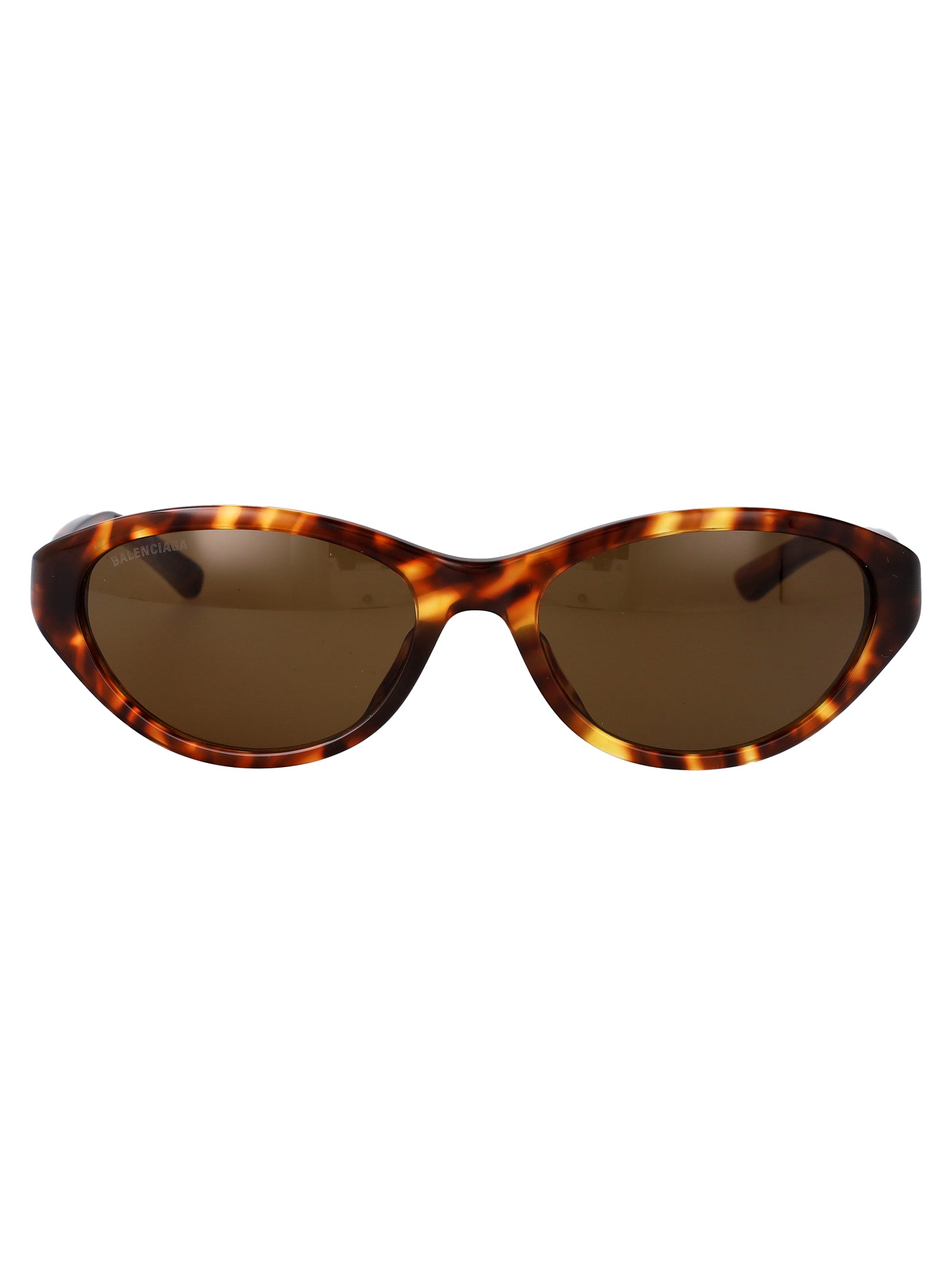 BALENCIAGA Acetate Havana Sunglasses for Women