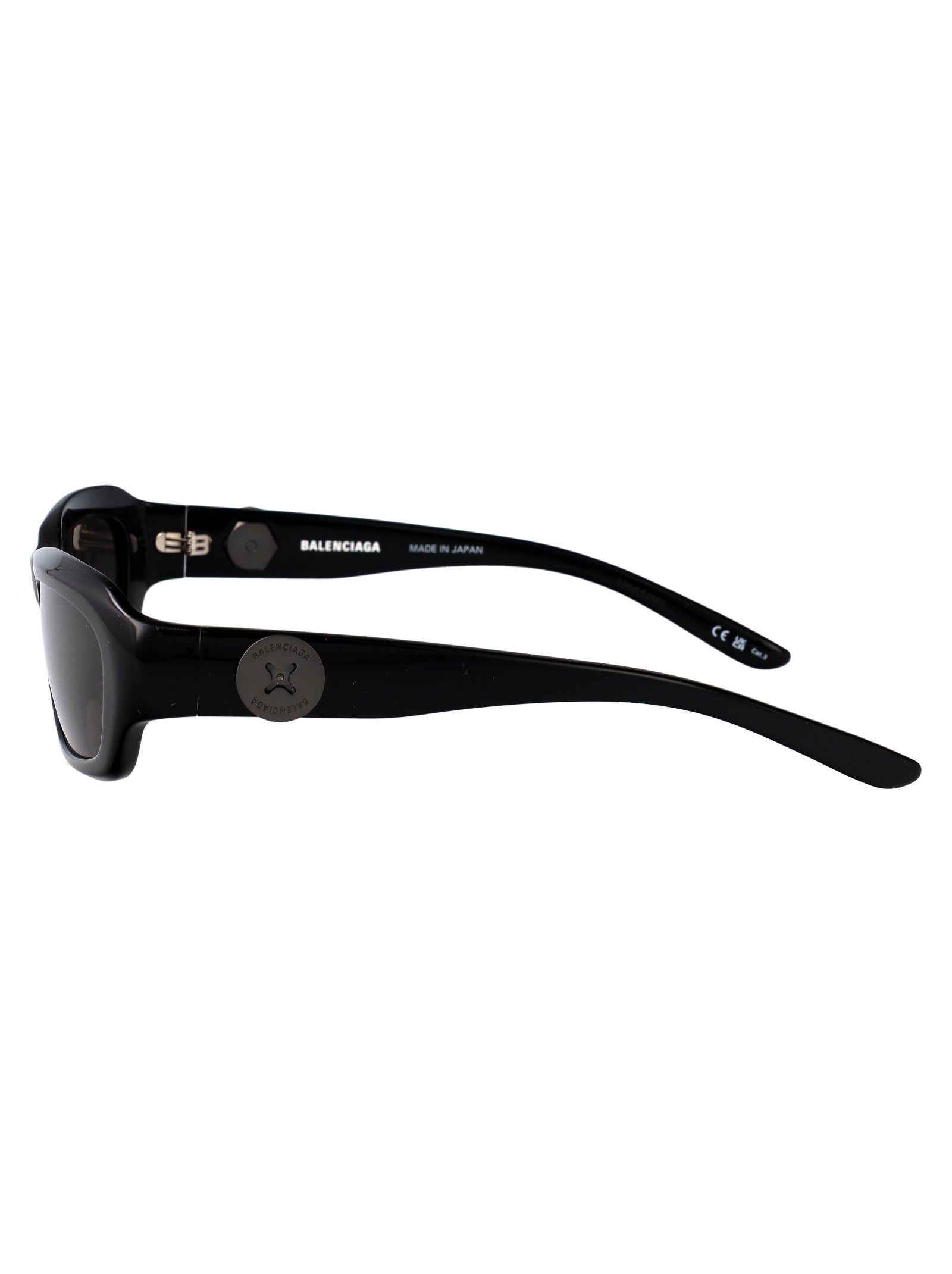 BALENCIAGA Acetate Black Sunglasses