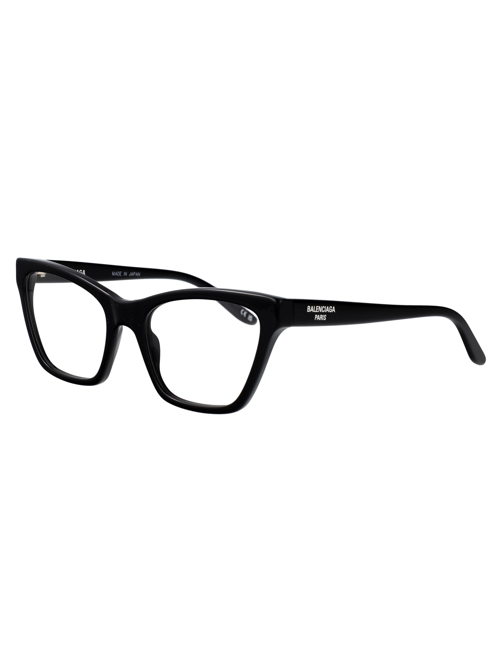 BALENCIAGA Transparent Recycled Acetate Optical Glasses for Women