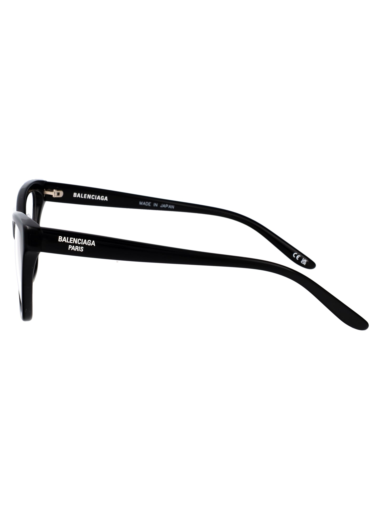 BALENCIAGA Transparent Recycled Acetate Optical Glasses for Women