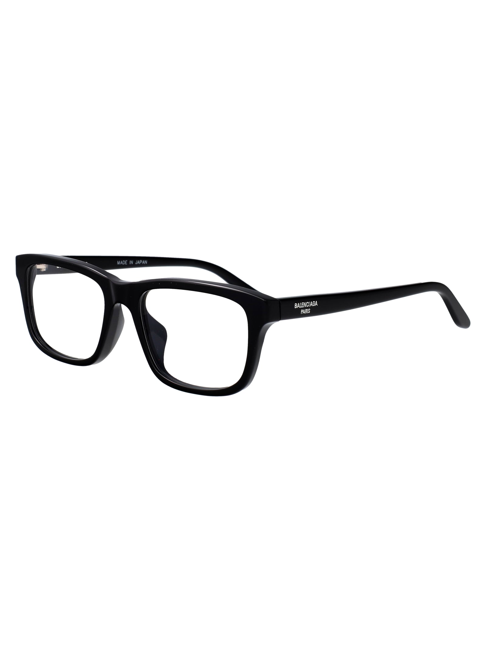 BALENCIAGA Transparent Recycled Acetate Optical Glasses