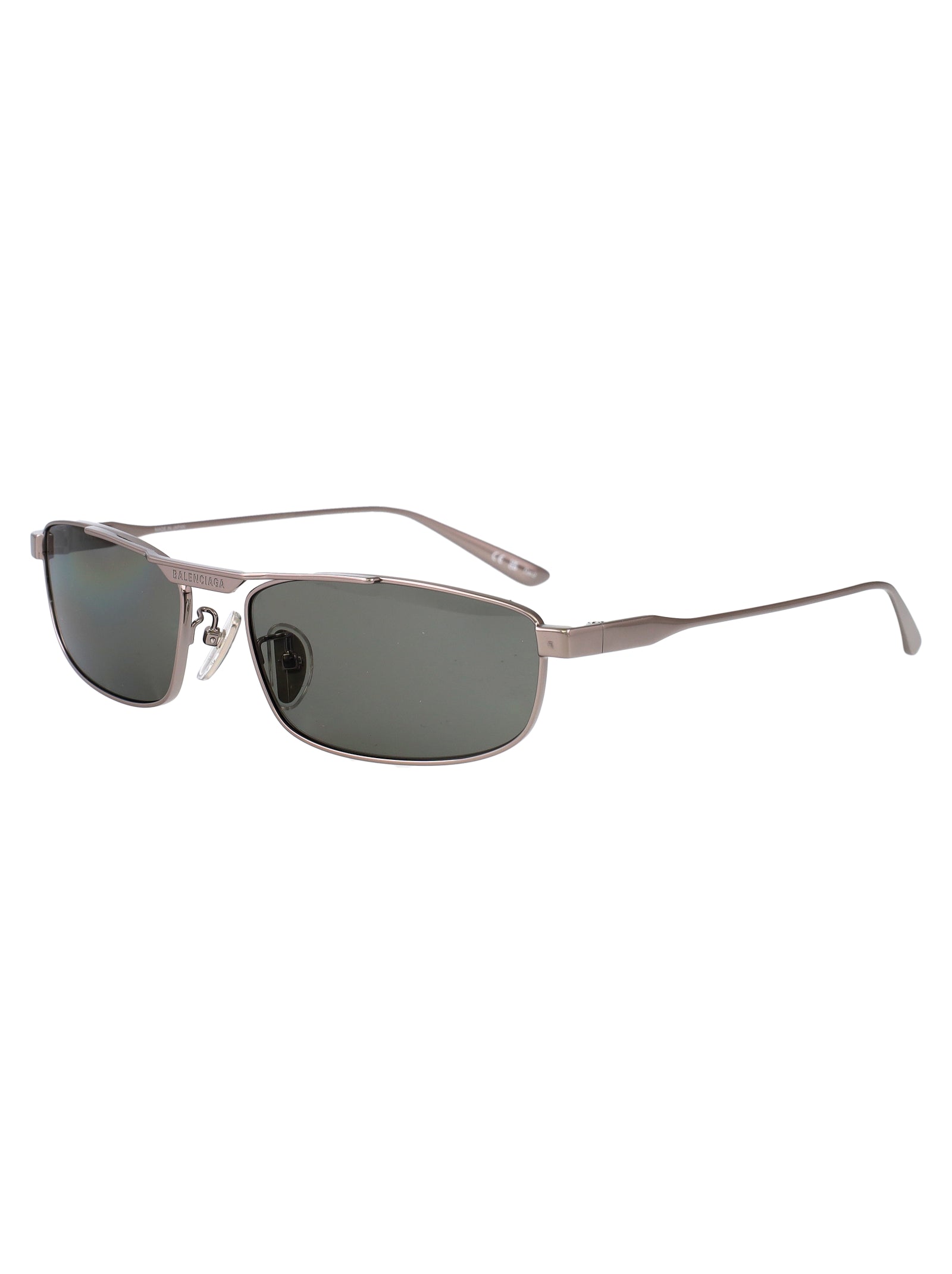 BALENCIAGA Ruthenium Metal Sunglasses